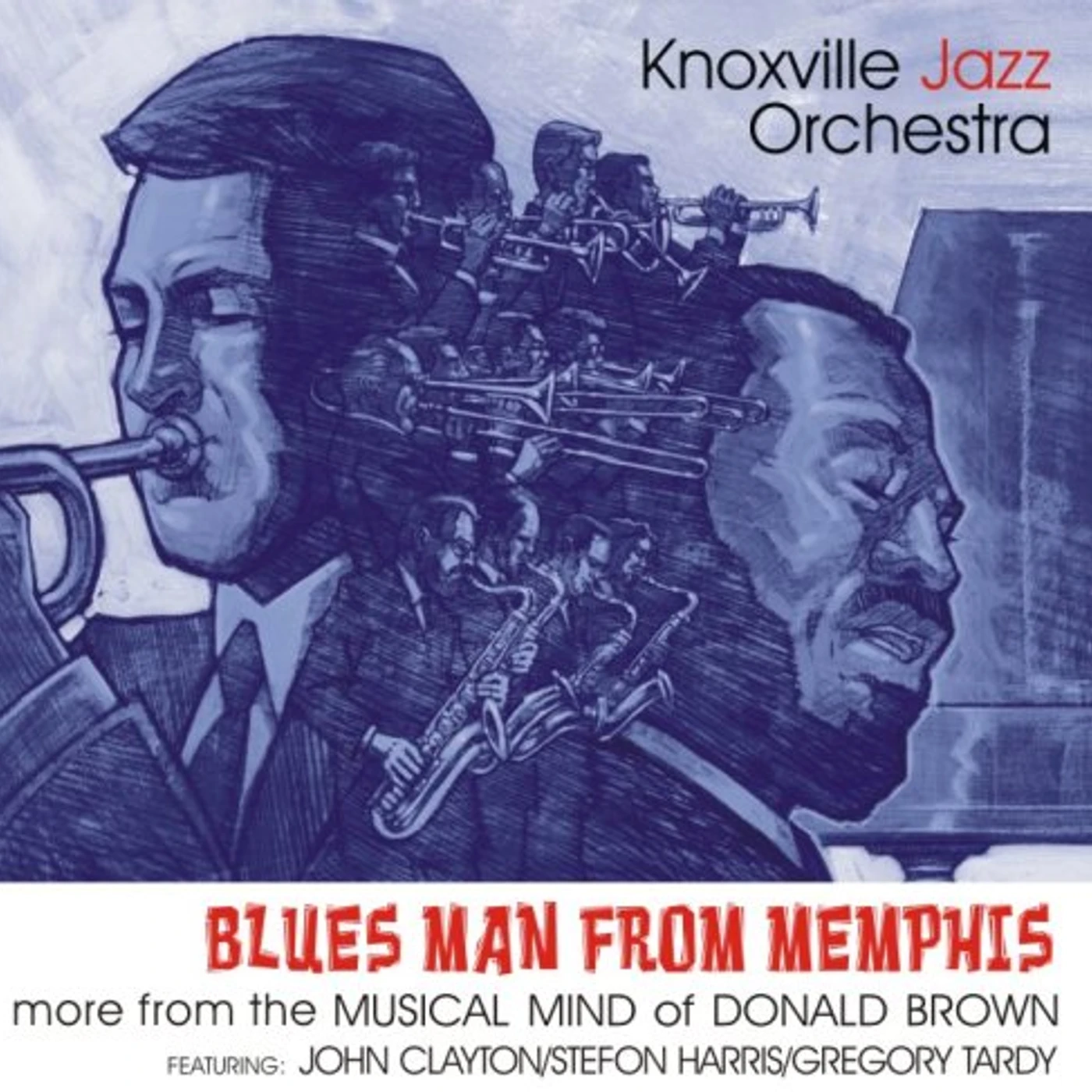 Knoxville Jazz Orchestra BLUES MAN FROM MEMPHIS CD