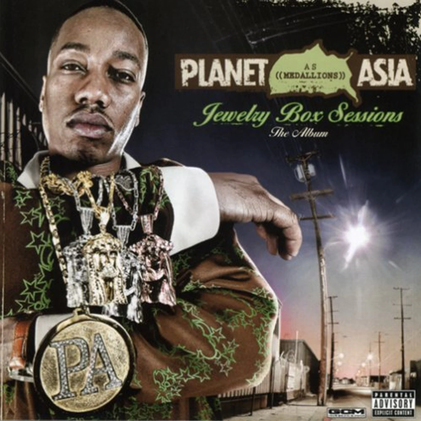 Planet Asia JEWELRY BOX SESSIONS: ALBUM CD