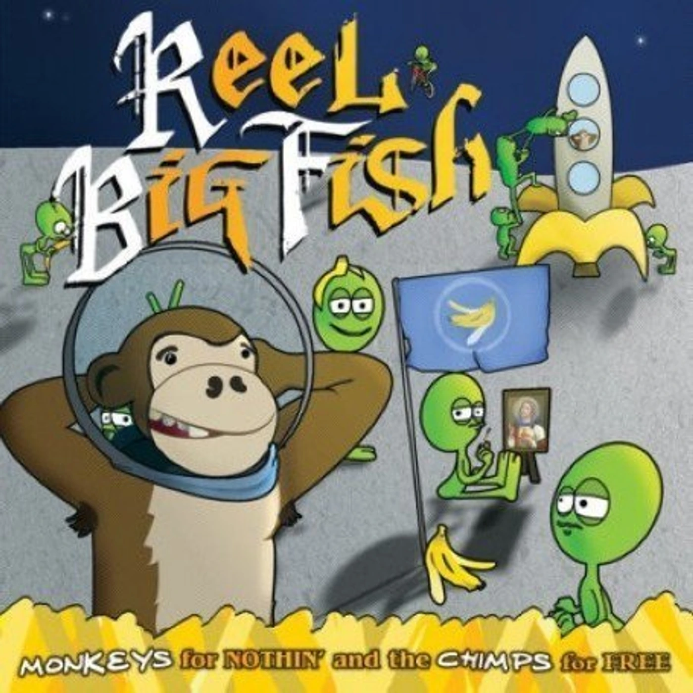 Reel Big Fish MONKEYS FOR NOTHIN & THE CHIMPS FOR FREE CD