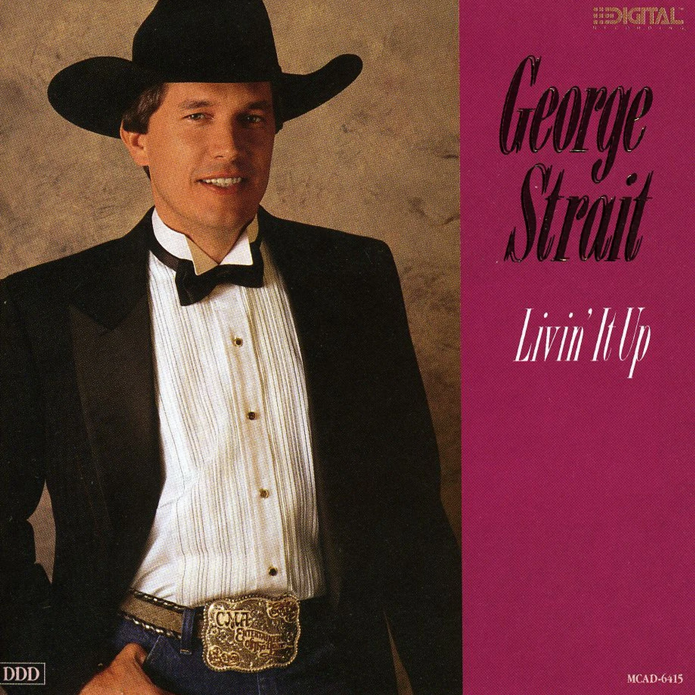 George Strait LIVIN IT UP CD