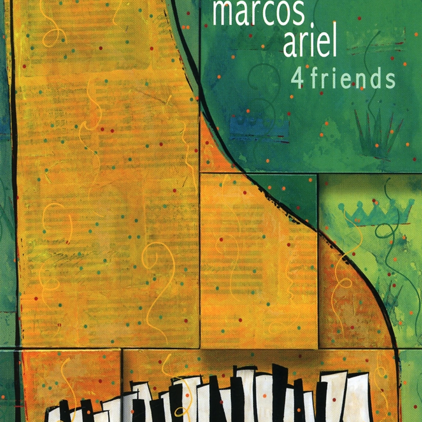 Marcos Ariel 4 FRIENDS CD