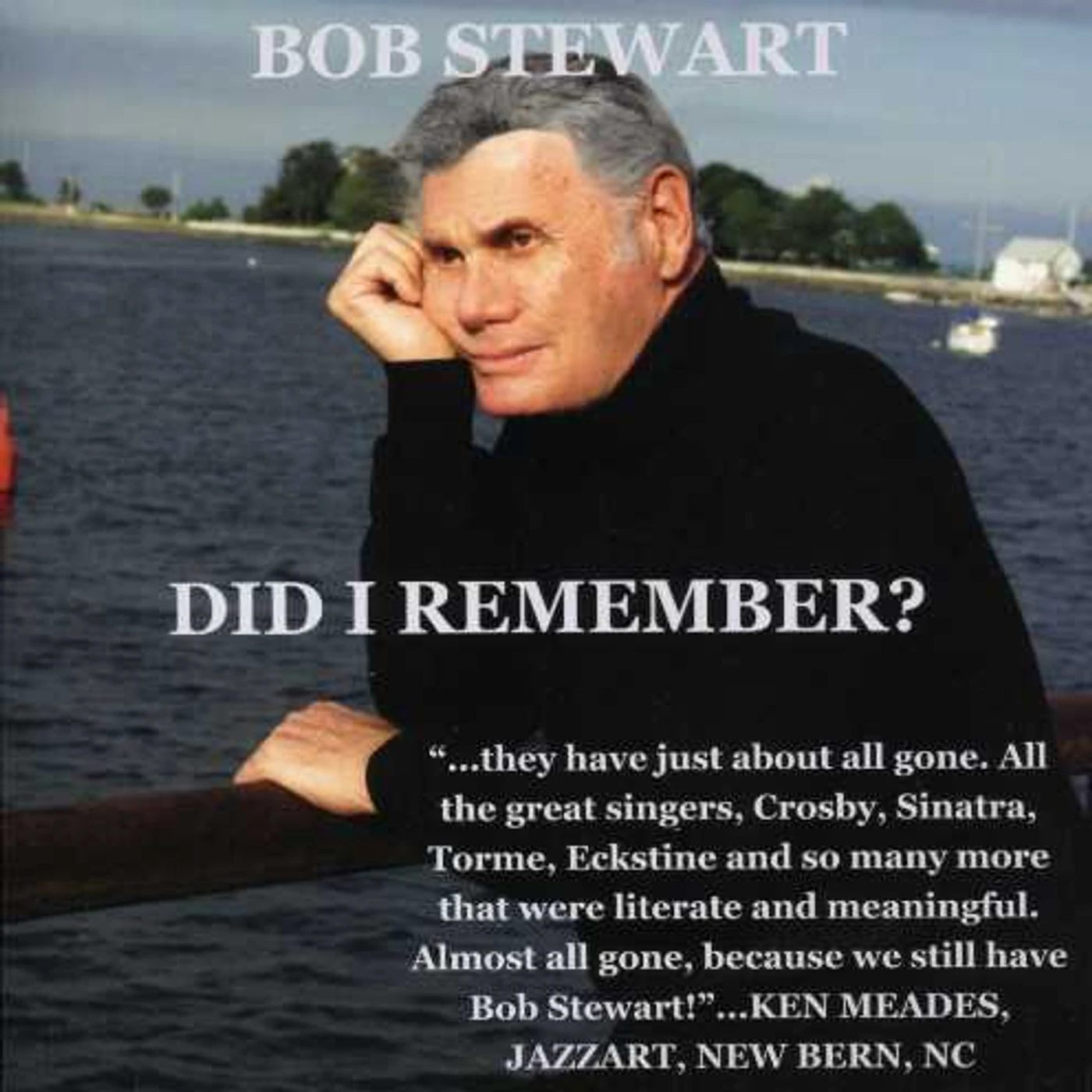 Bob Stewart DID I REMEMBER CD