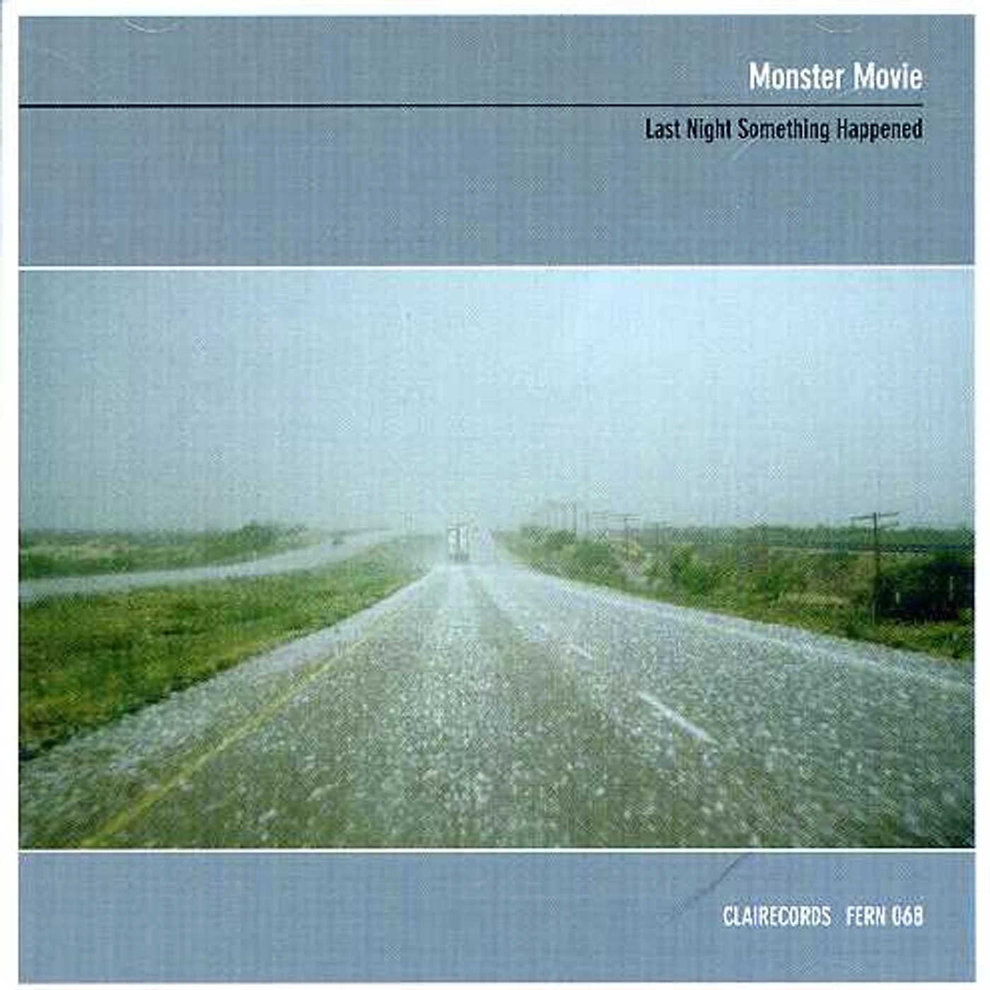 Monster Movie LAST NIGHT SOMETHING HAPPENED CD