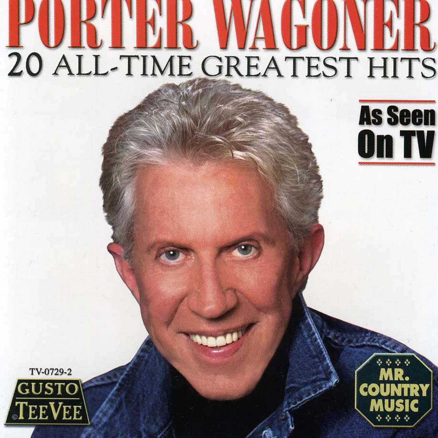 Porter Wagoner 20 ALL TIME GREATEST HITS CD