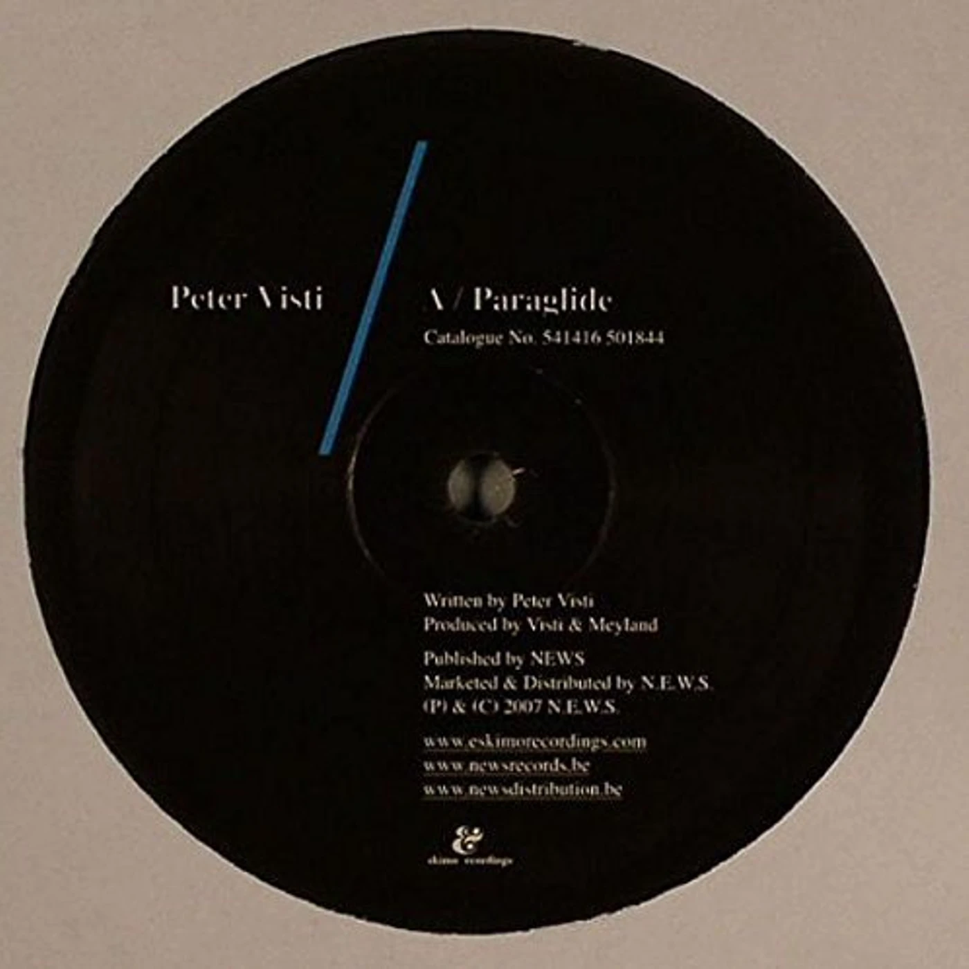 Peter Visti Paraglide / Berlin Vinyl Record