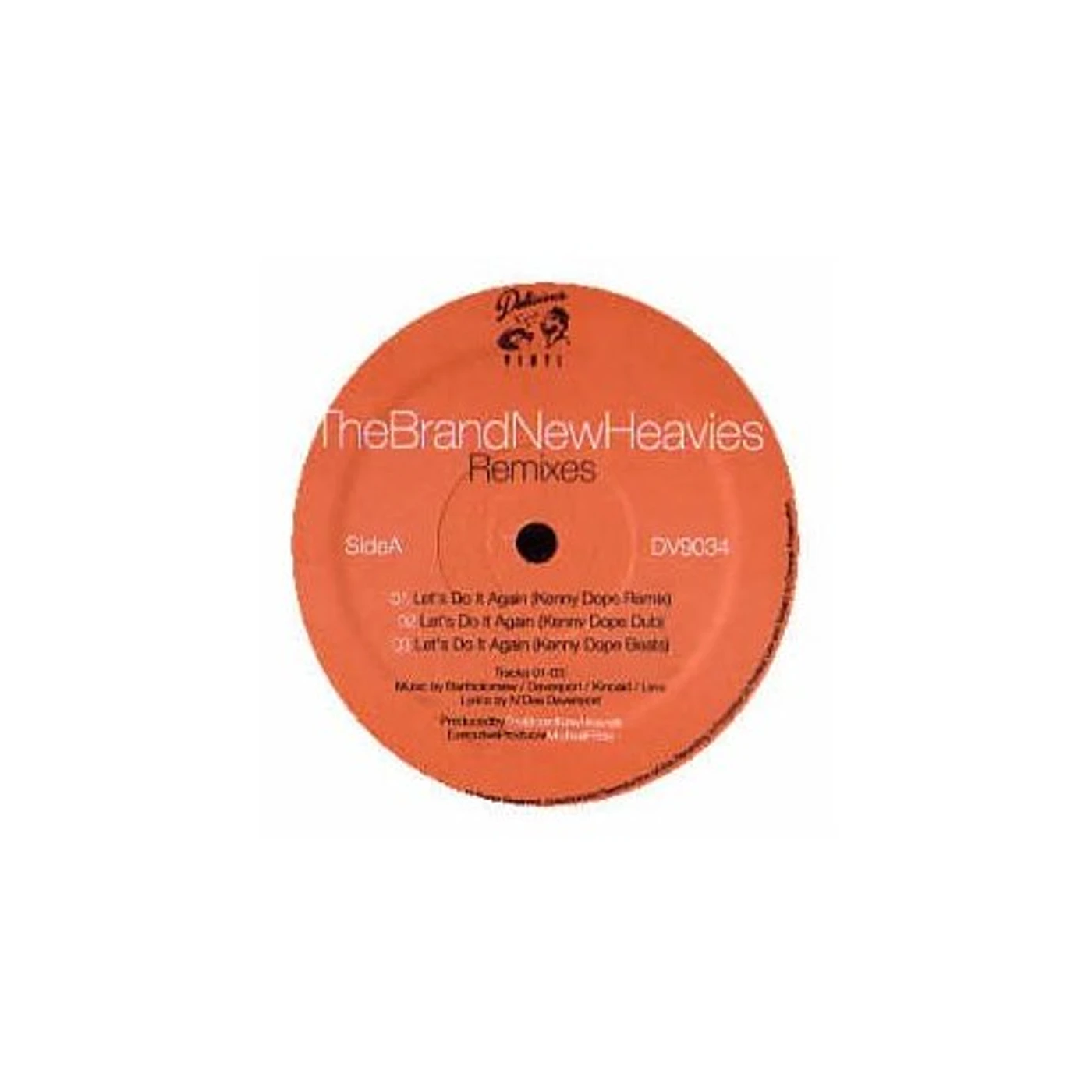 The Brand New Heavies GET USED TO IT REMIXES Vinyl Record