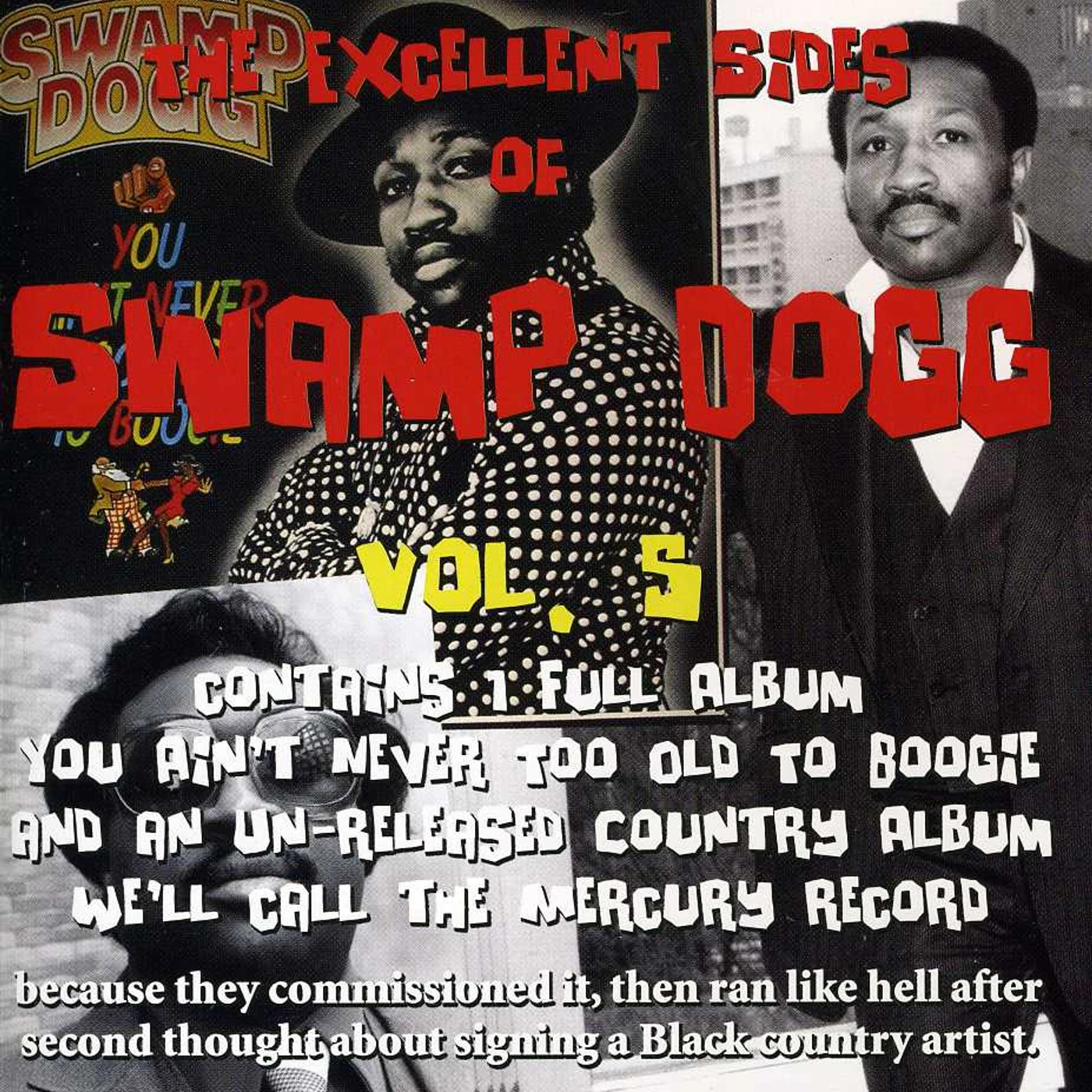 EXCELLENT SIDES OF SWAMP DOGG 5 CD