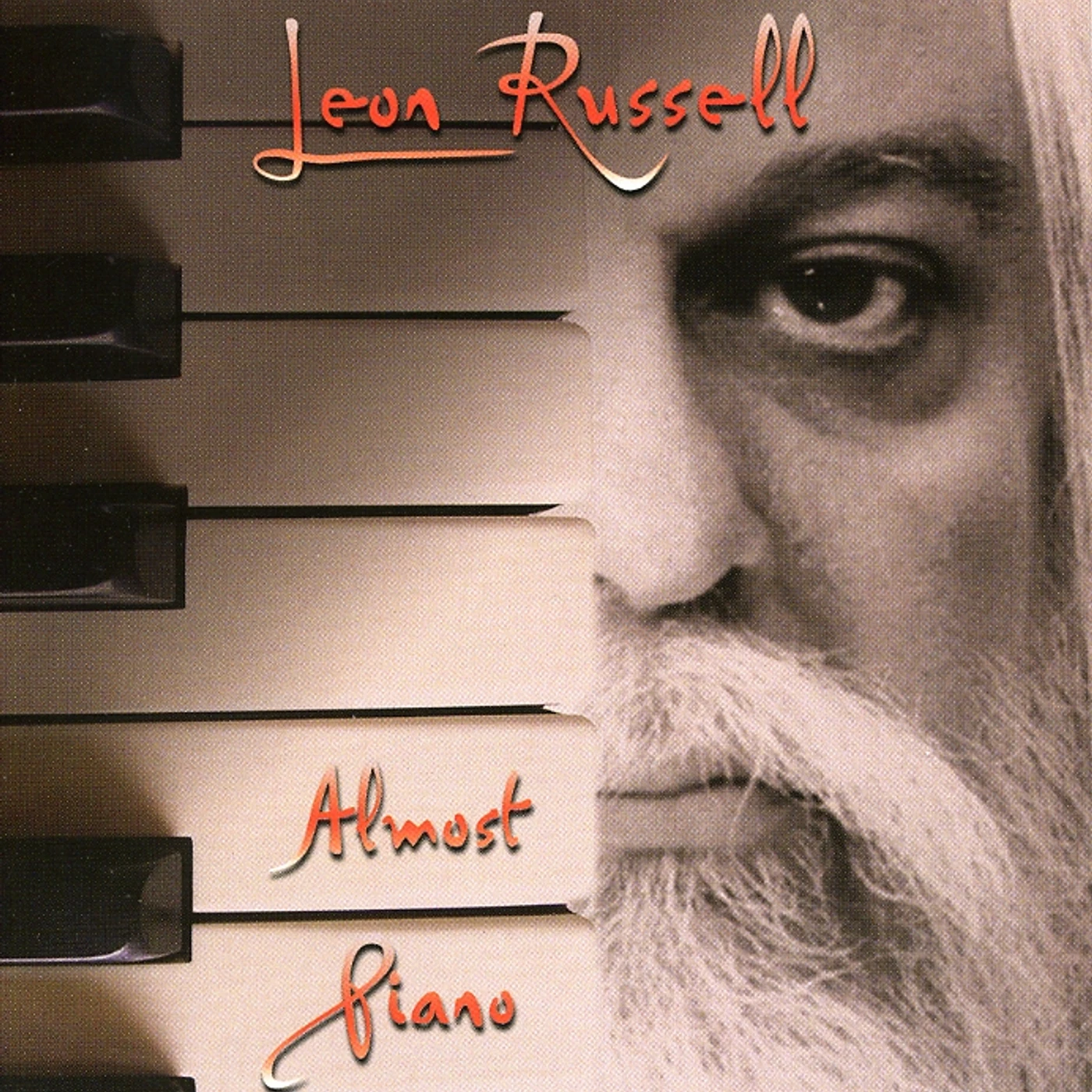 Leon Russell ALMOST PIANO CD