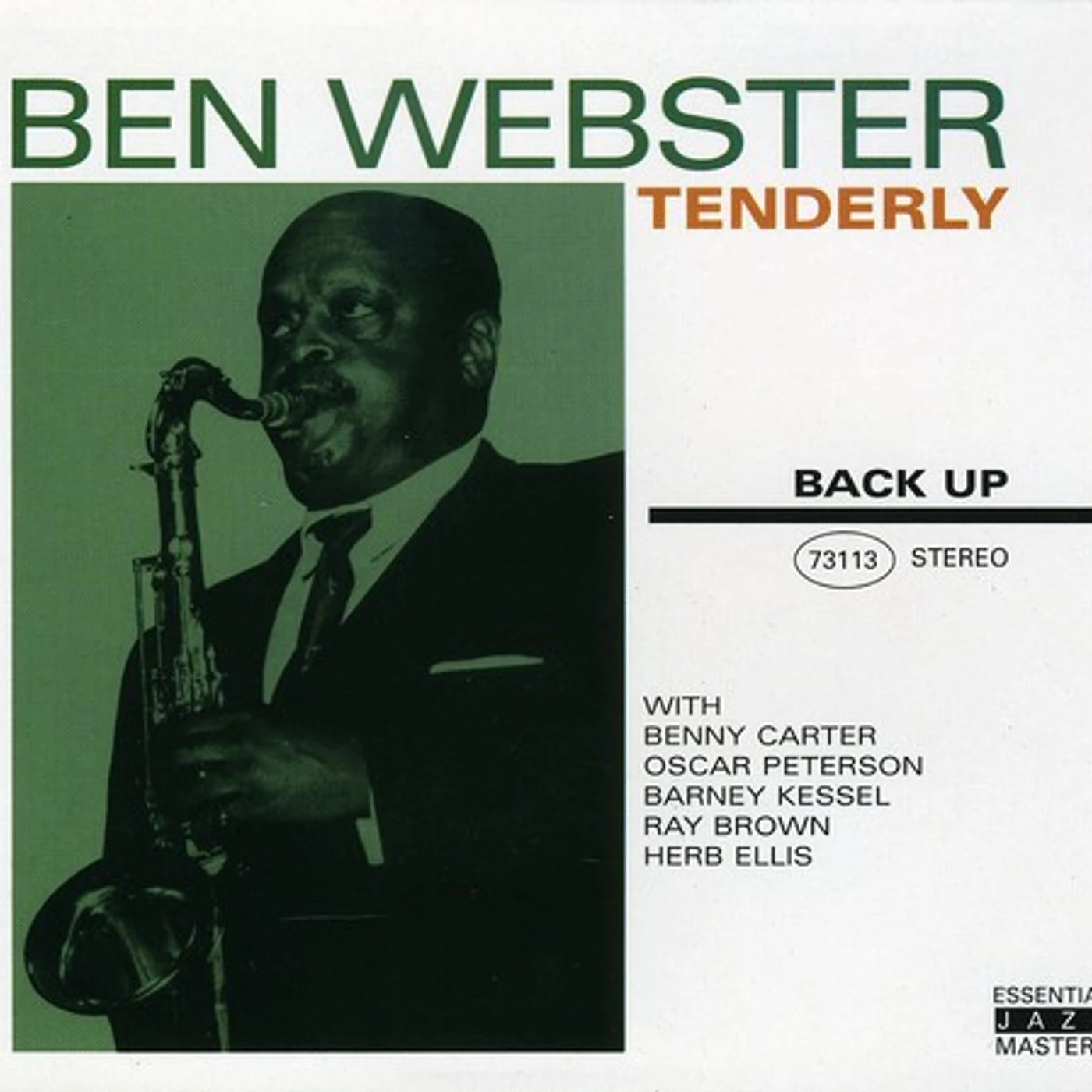 Ben Webster TENDERLY CD