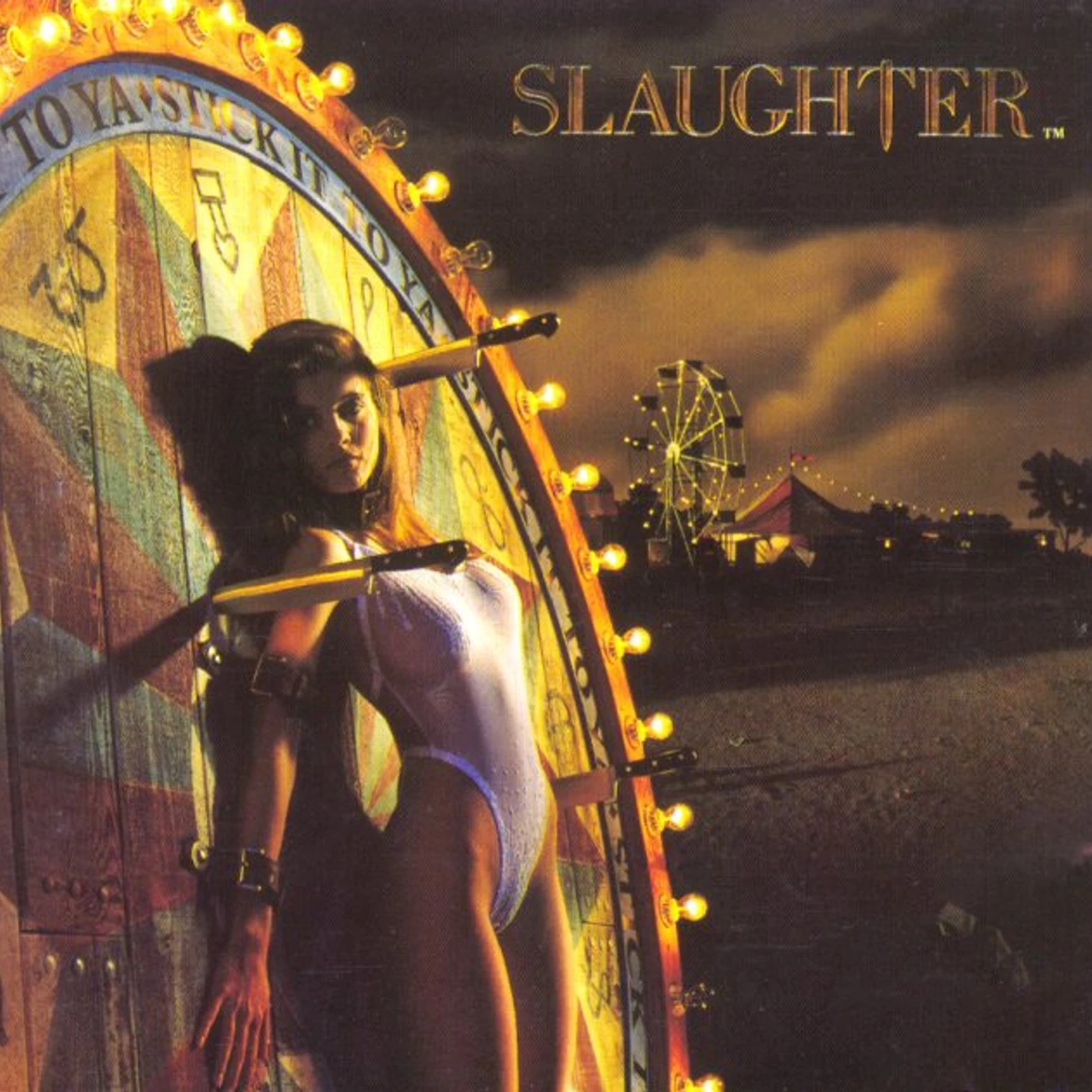 Slaughter STICK IT LIVE CD