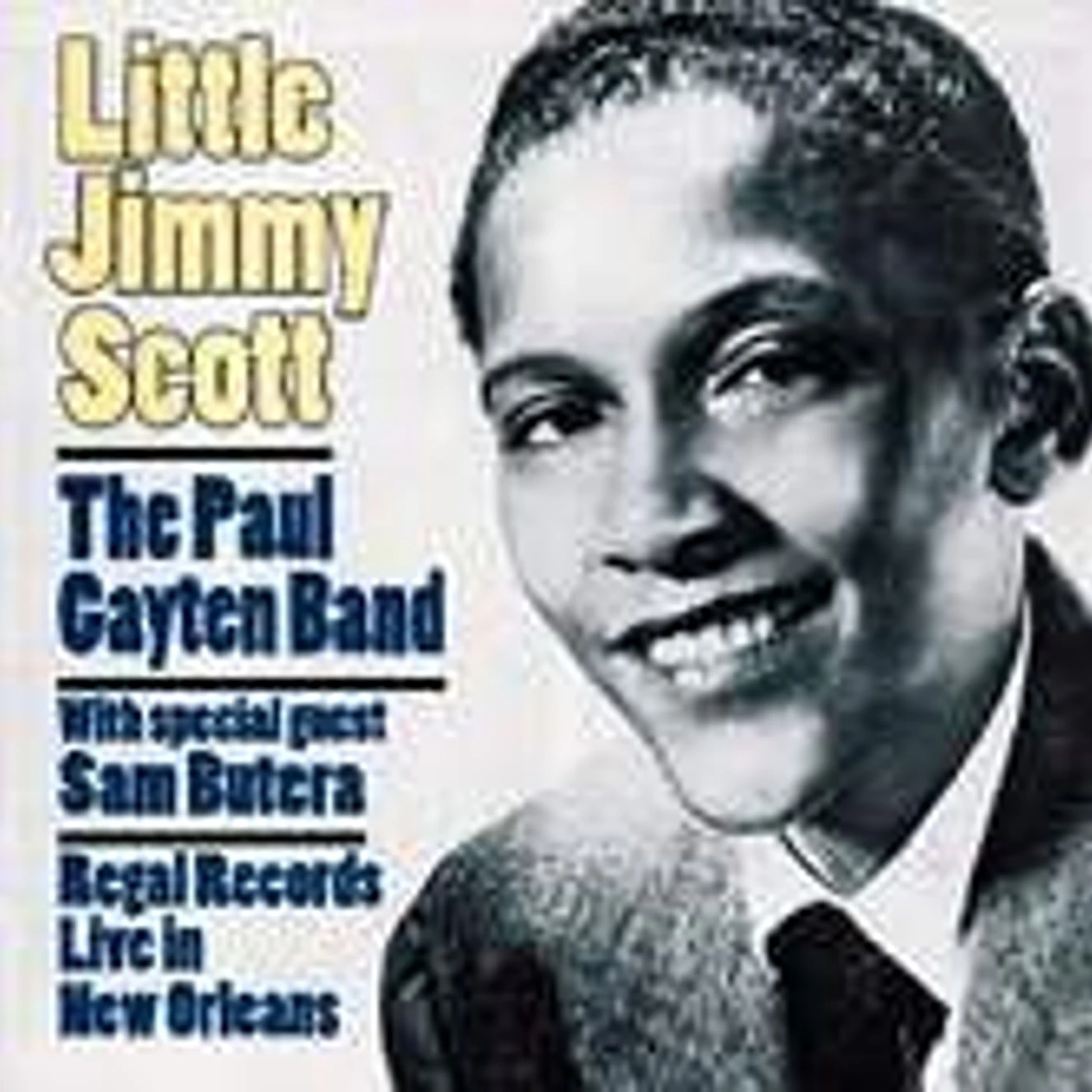 Jimmy Scott REGAL RECORDS: LIVE IN NEW ORLEANS CD