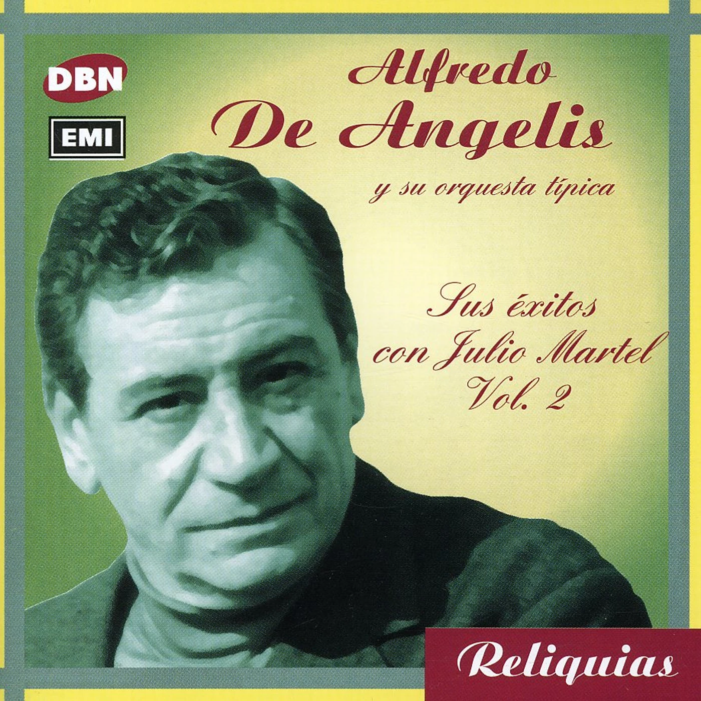 Alfredo De Angelis SUS EXITOS CON JULIO MARTEL CD