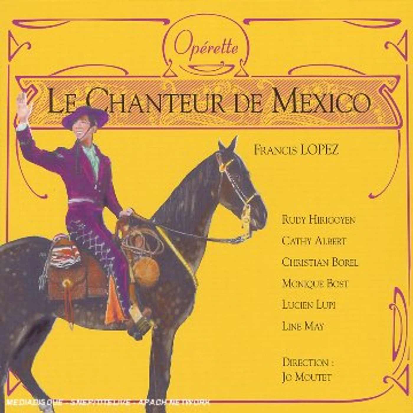 Jo Moutet LE CHANTEUR DE MEXICO CD