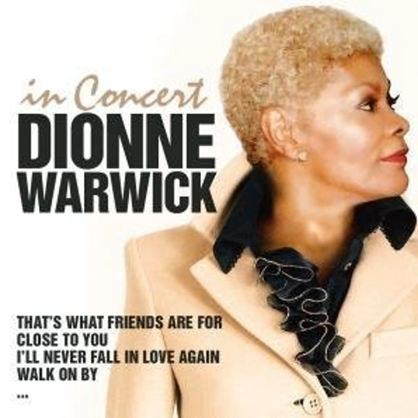 Dionne Warwick LIVE CD