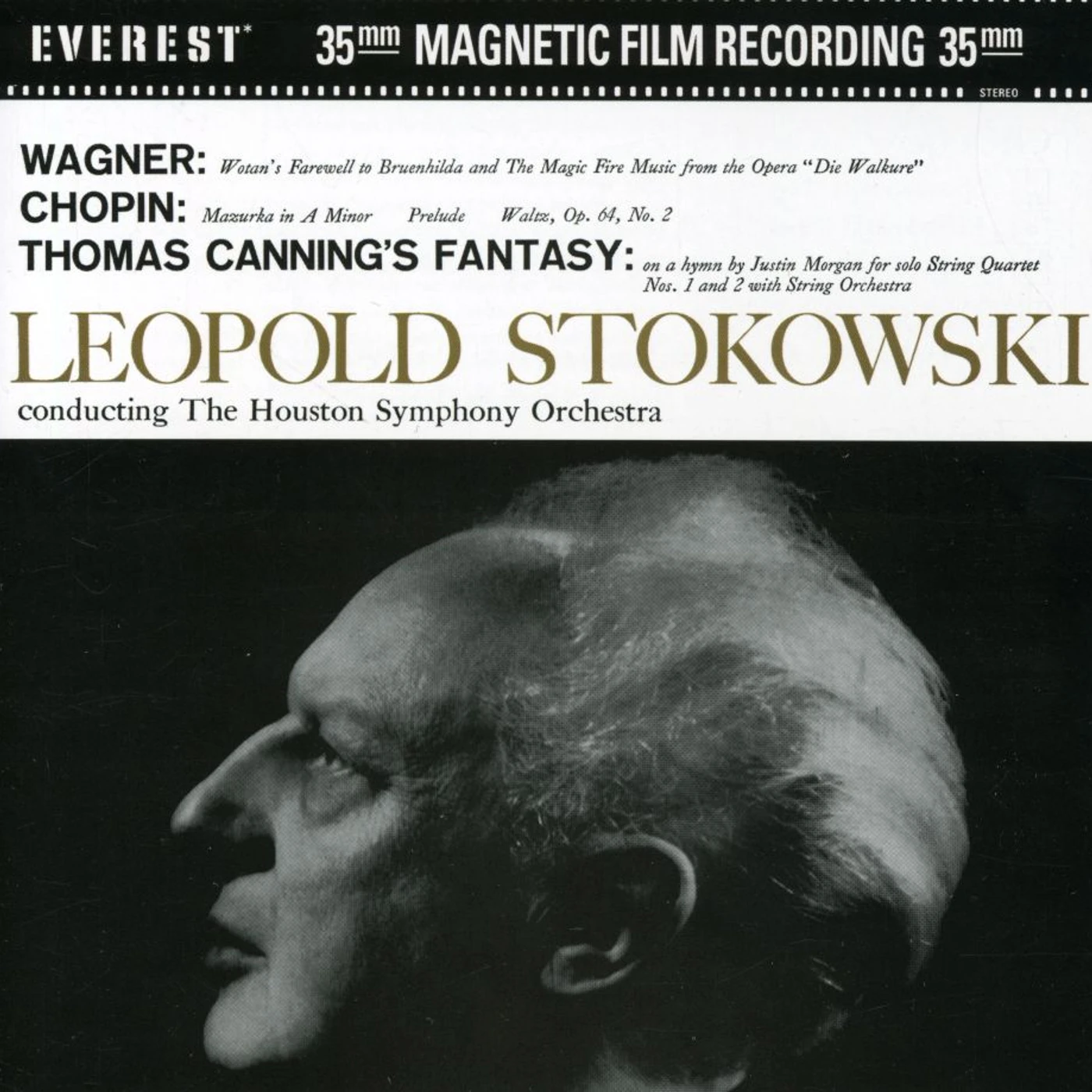 Leopold Stokowski WAGNER / CHOPIN / CANNING DVD Audio