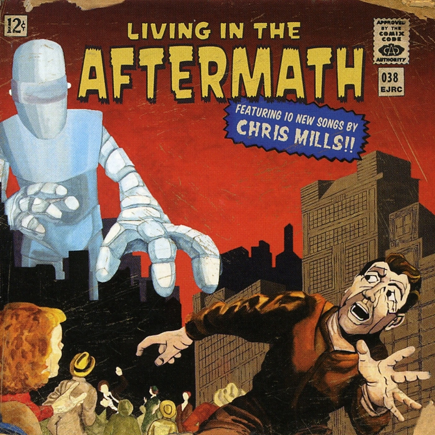 Chris Mills LIVING IN THE AFTERMATH CD
