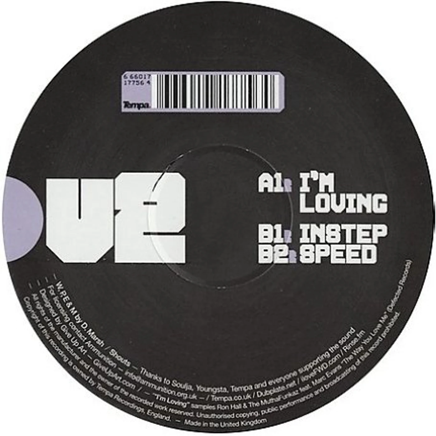 D1 I'M LOVING Vinyl Record