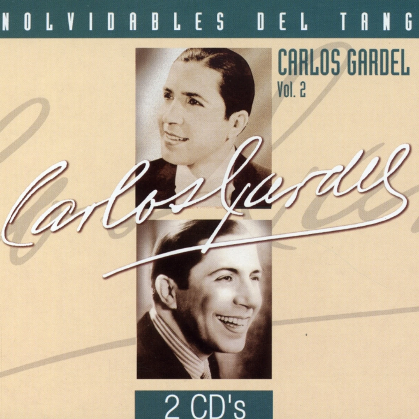 Carlos Gardel INOLVIDABLES DEL TANGO 2 CD
