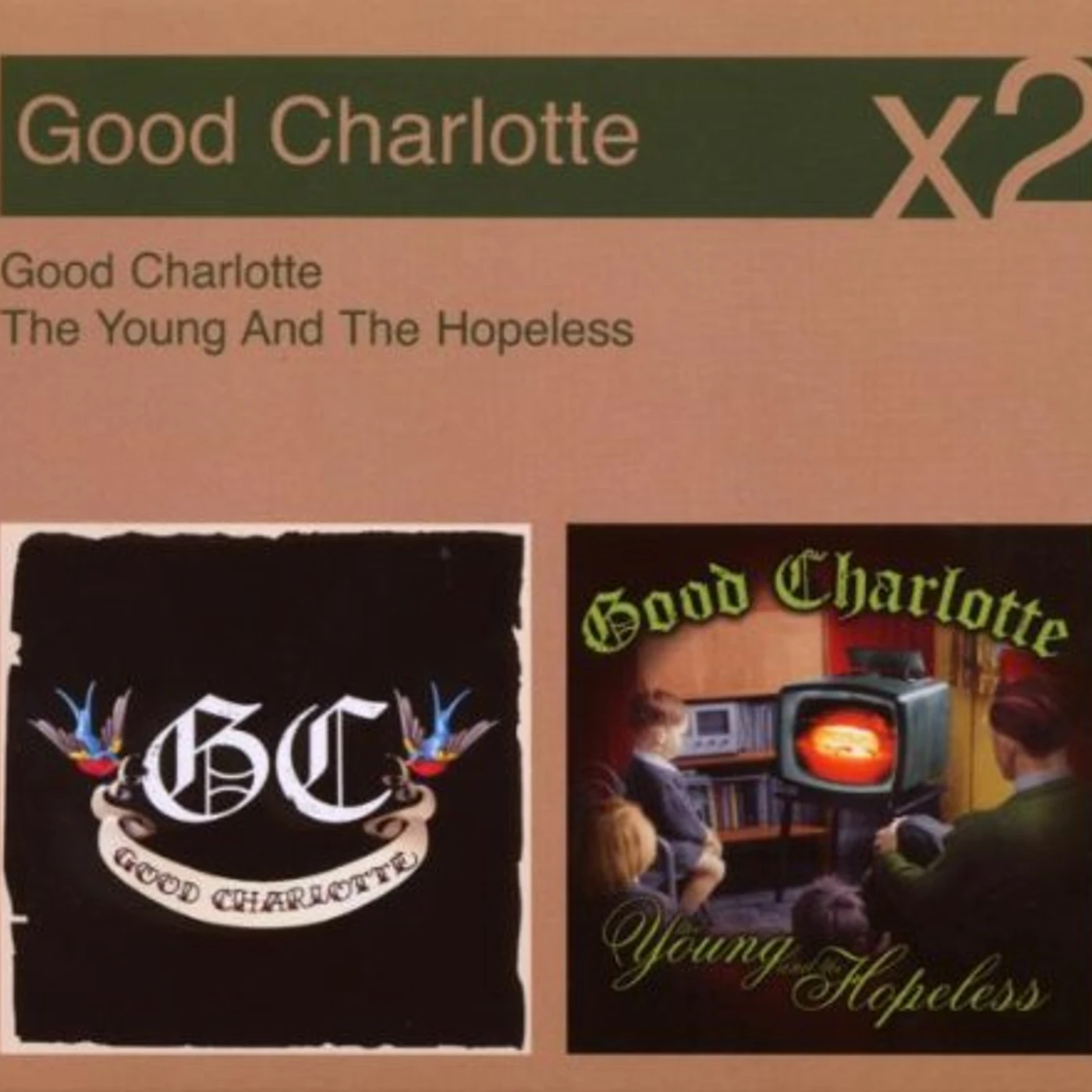 GOOD CHARLOTTE / YOUNG & THE HOPELESS CD