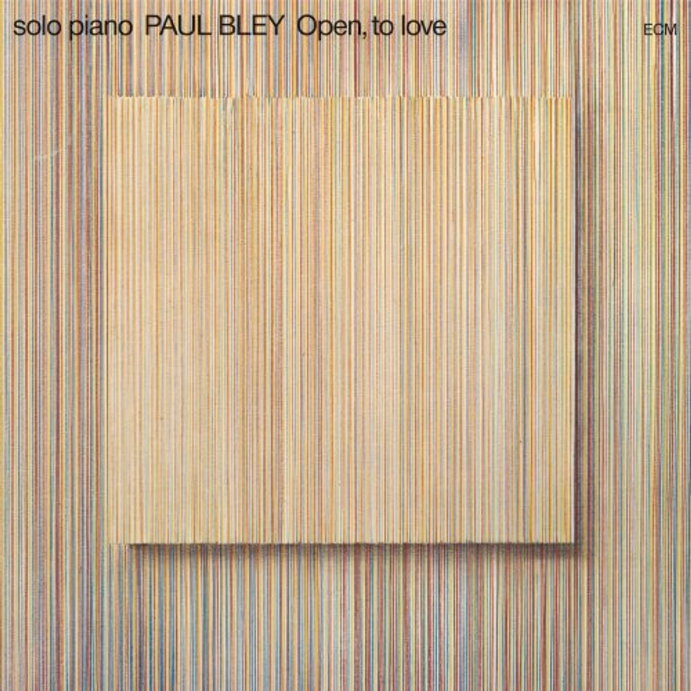 Paul Bley OPEN TO LOVE: TOUCHSTONES SERIES CD