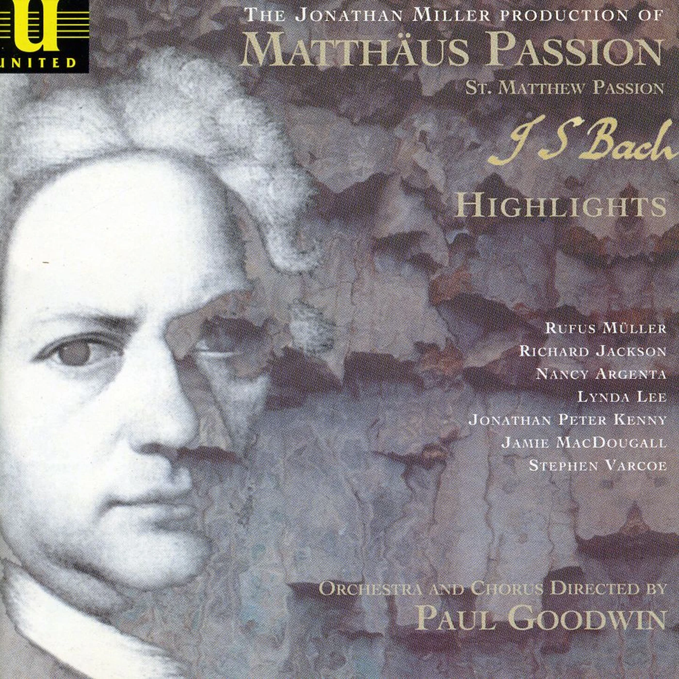 J.S. Bach PASSION (HIGHLIGHTS) CD