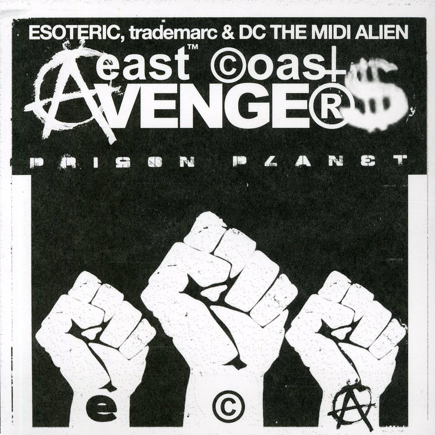 East Coast Avengers PRISON PLANET CD