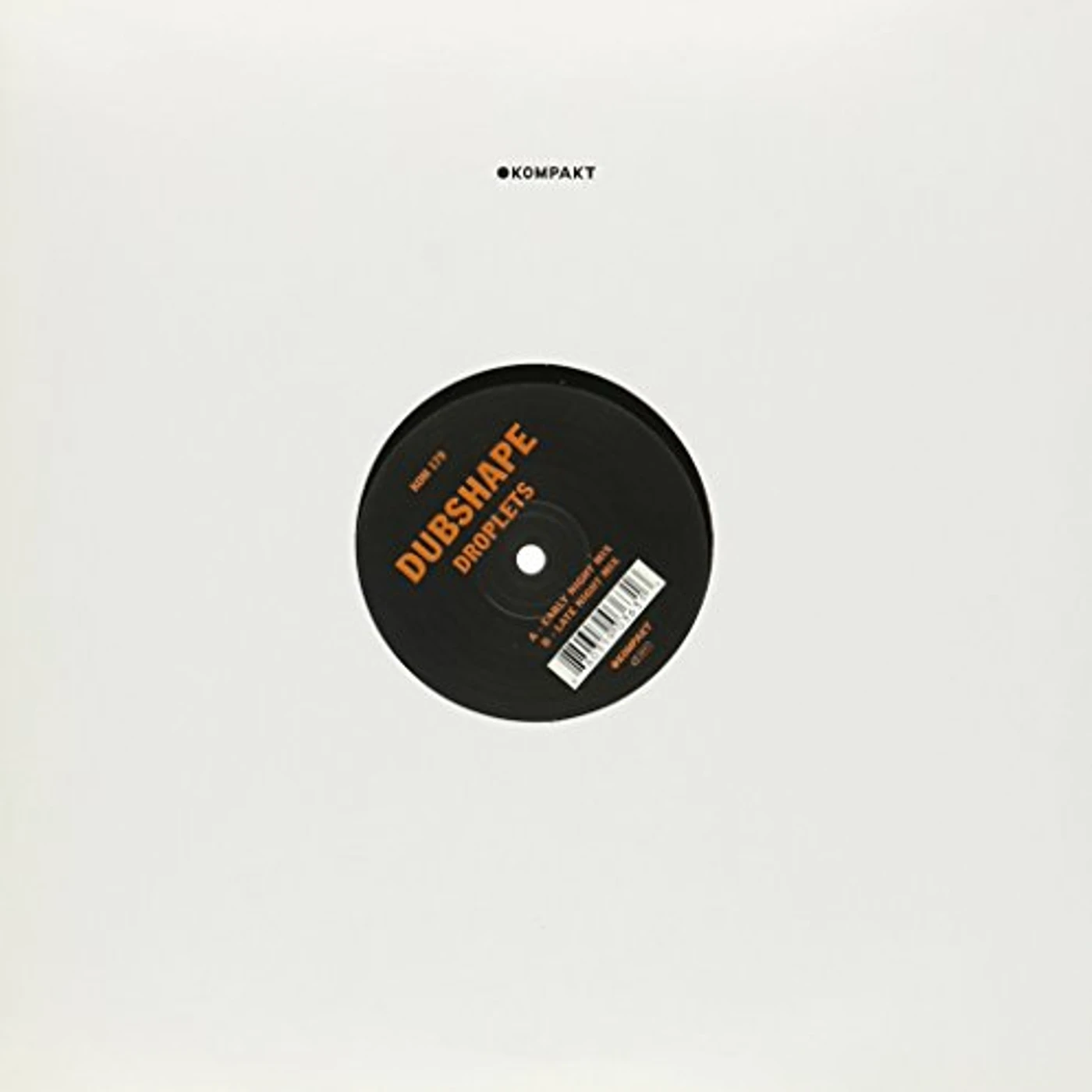 Dubshape DROPLETS Vinyl Record