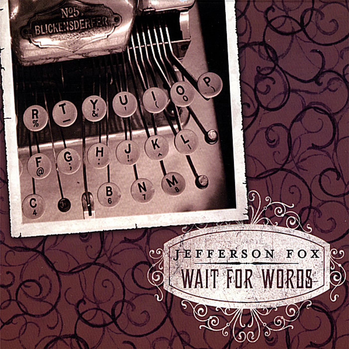 Jefferson Fox WAIT FOR WORDS CD