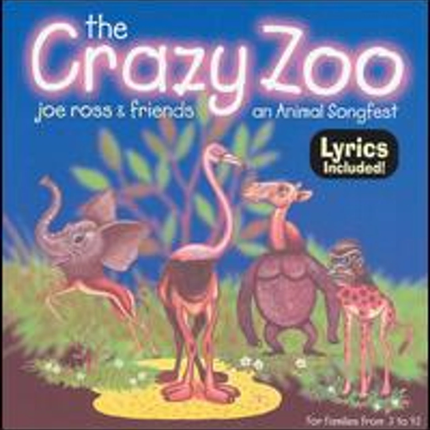 Joe Ross CRAZY ZOO-AN ANIMAL SONGFEST CD