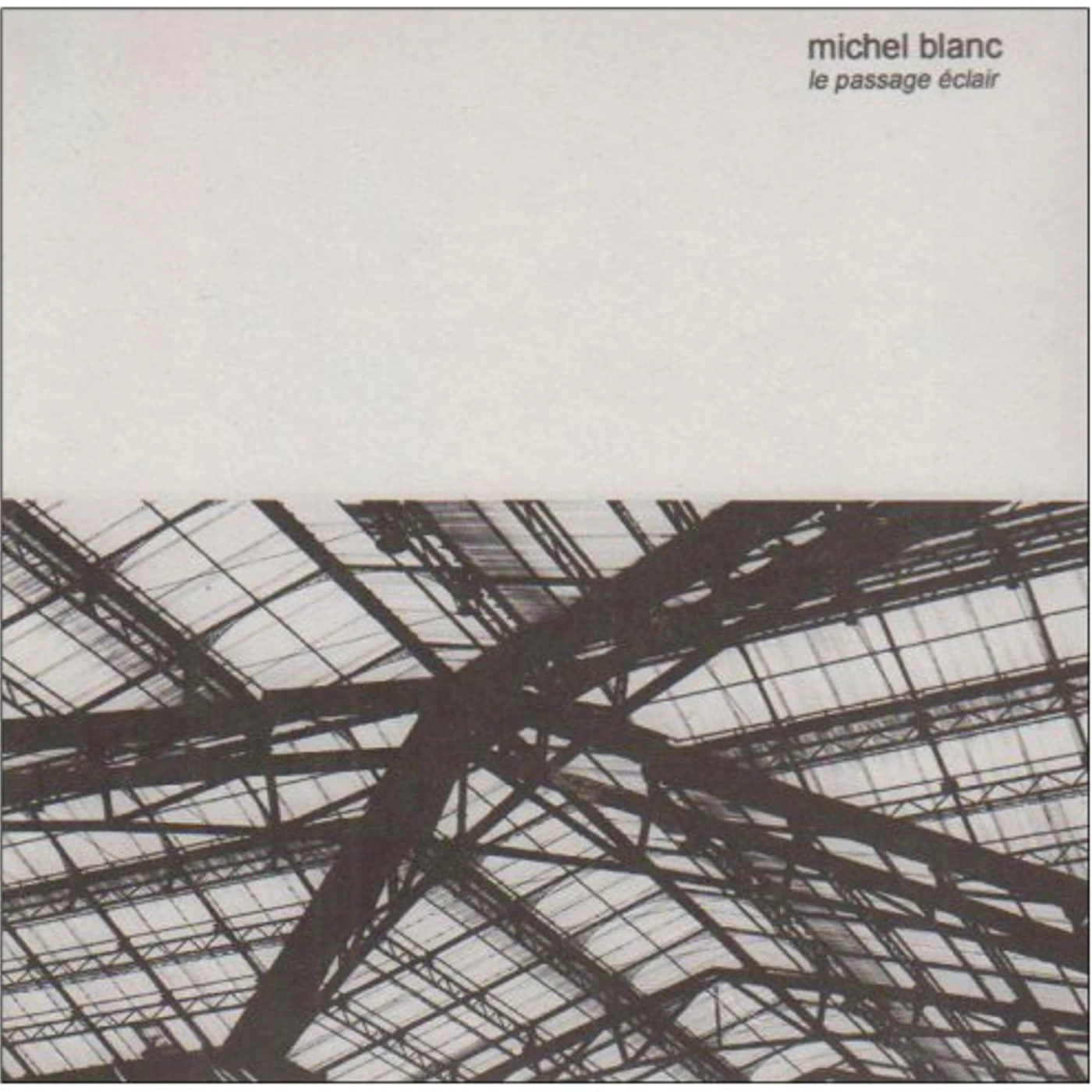 Michel Blanc LE PASSAGE CLAIR CD