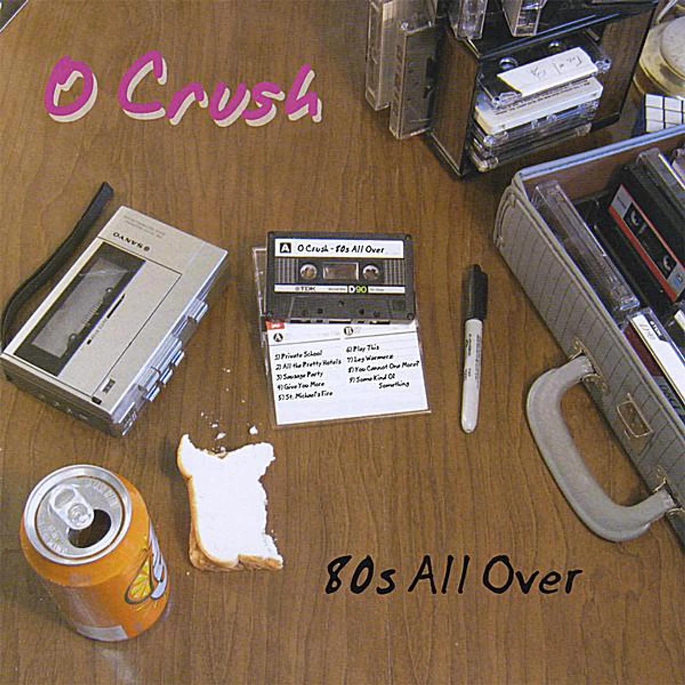 O crush 80S ALL OVER CD