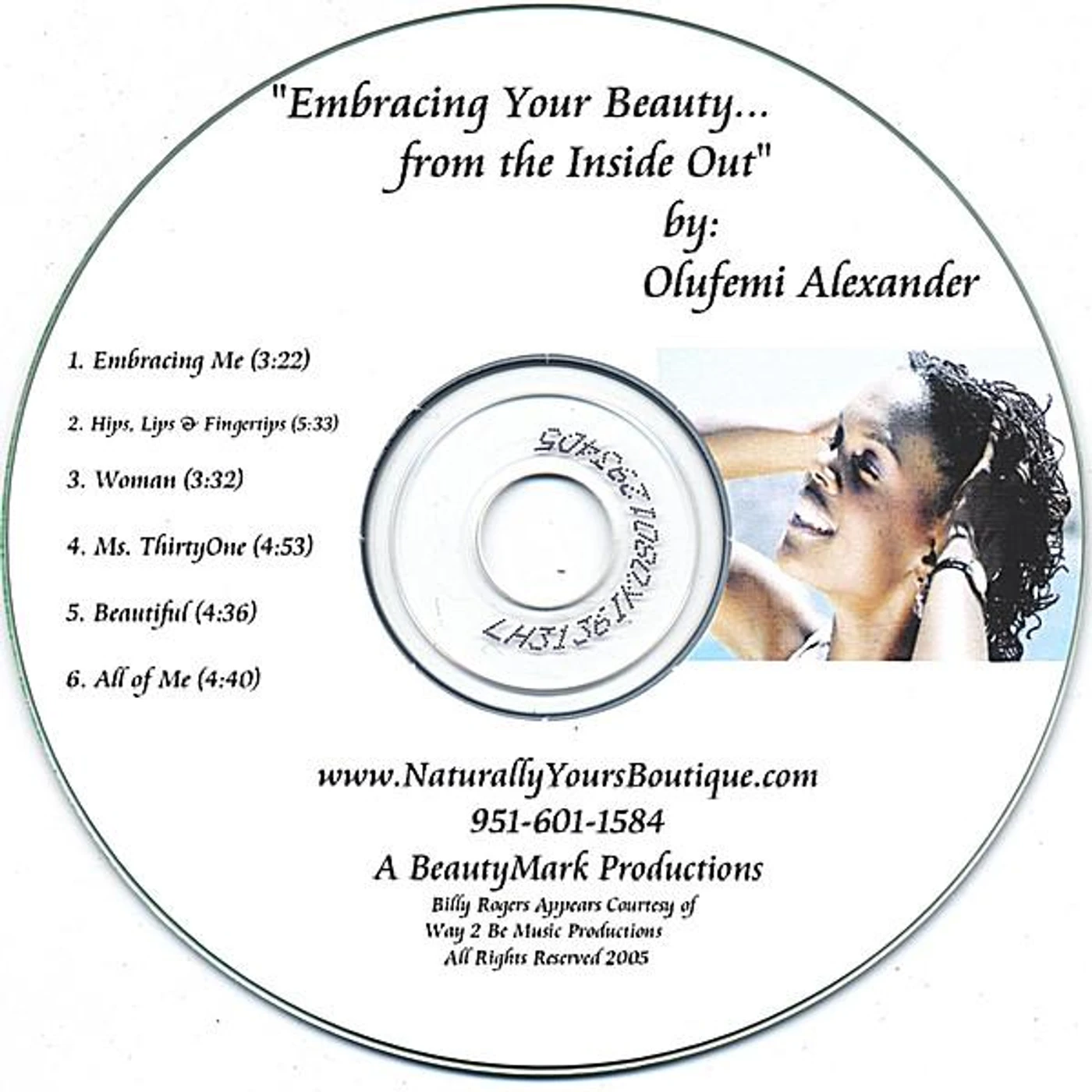 Olufemi Alexander EMBRACING YOUR BEAUTYFROM THE INSIDE OUT CD