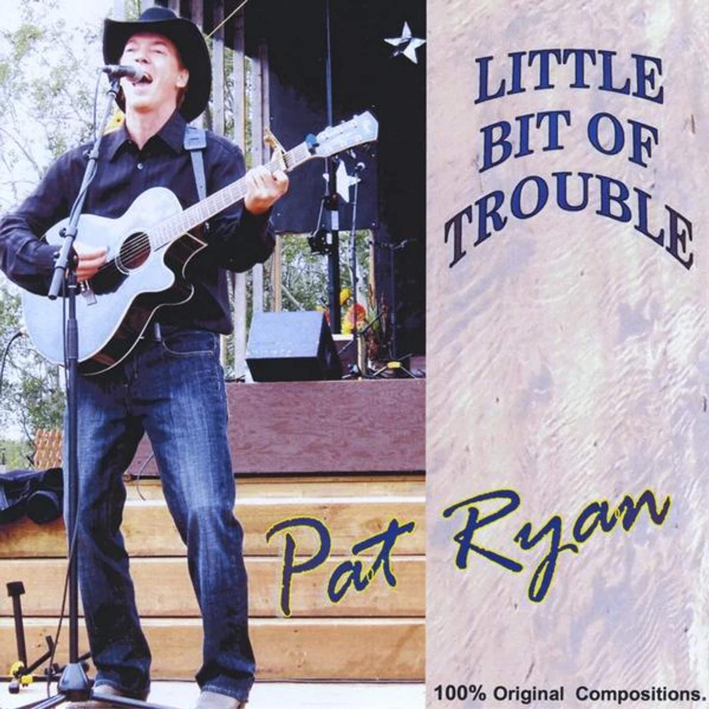 Pat Ryan LITTLE BIT OF TROUBLE CD