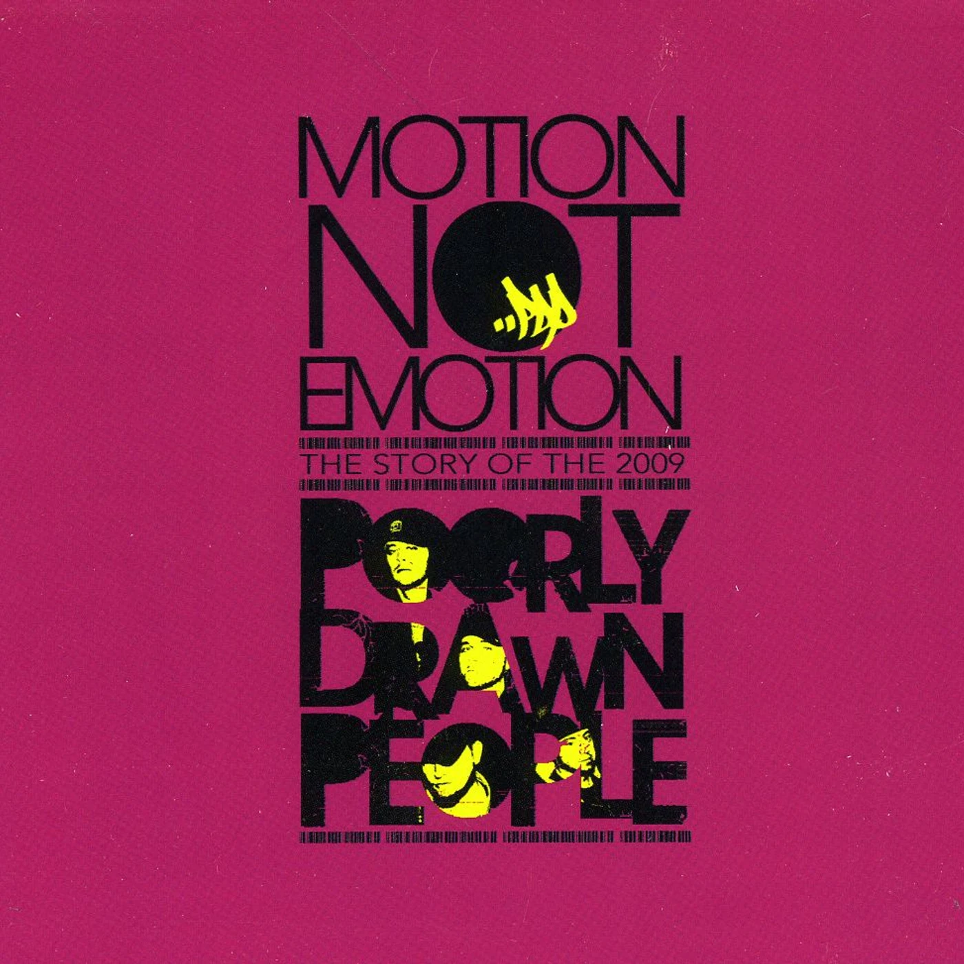 Poorly Drawn People MOTION NOT EMOTION CD
