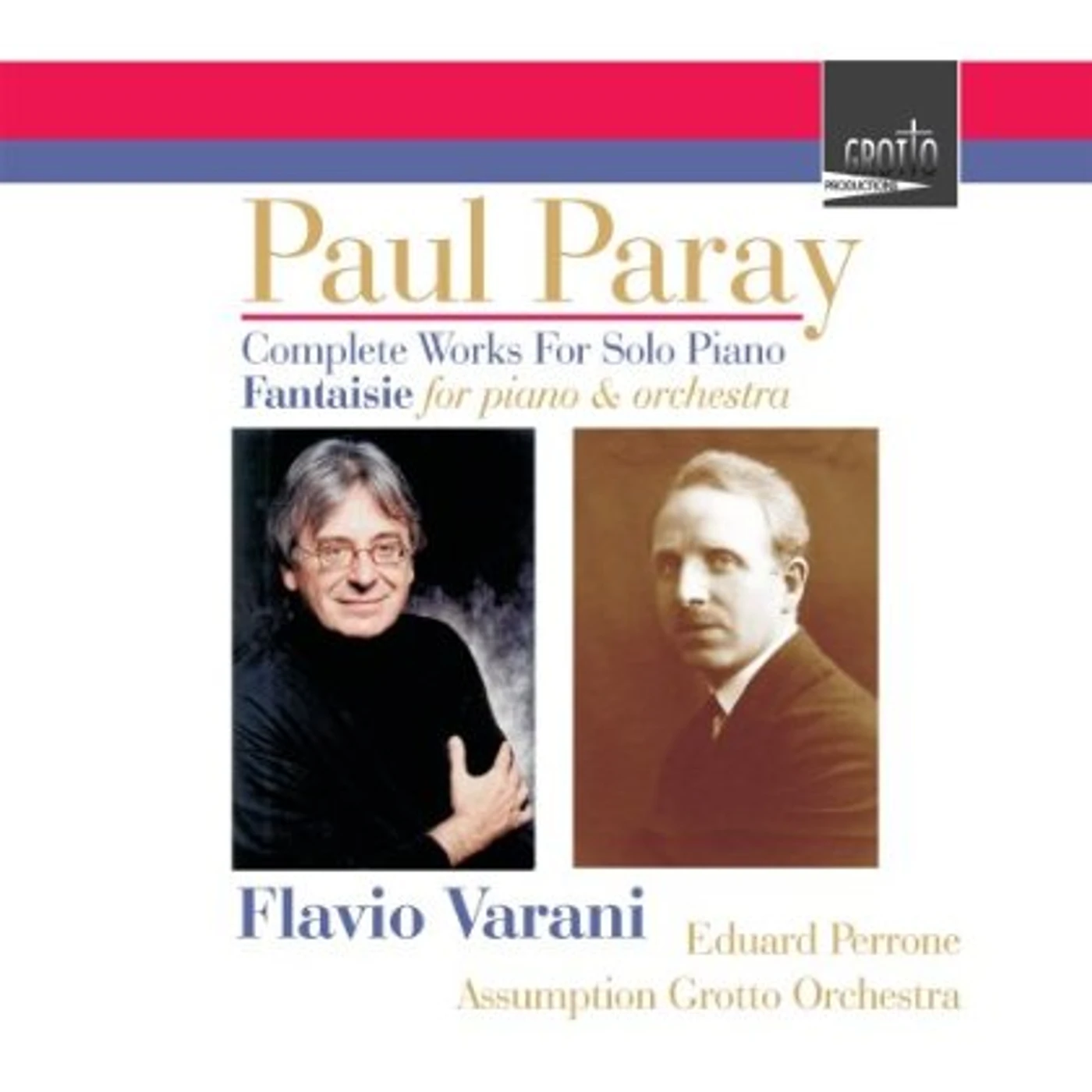 Paul Paray COMPLETE WORKS FOR SOLO PIANO-FANTAISIE FOR PIANO CD
