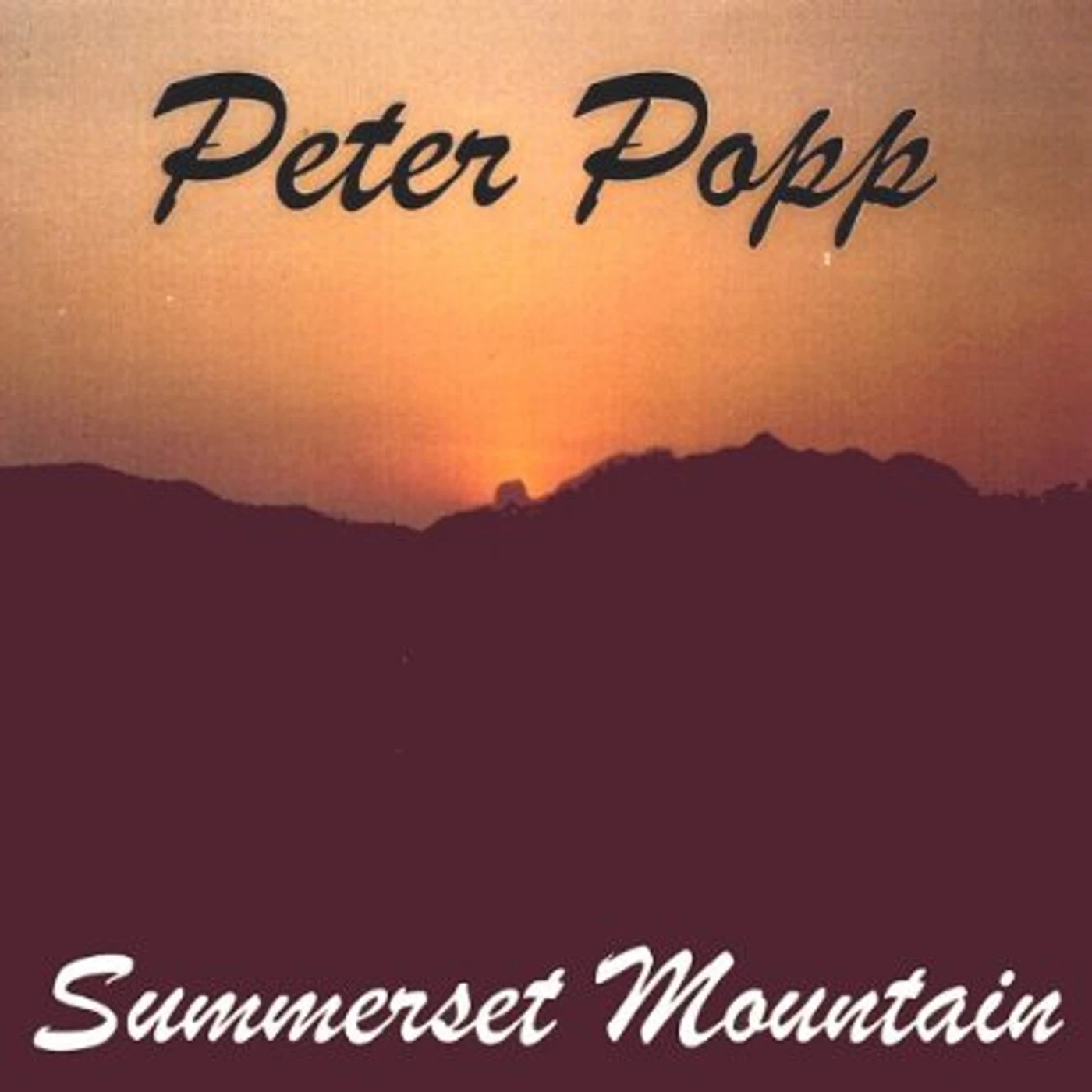 Peter Popp SUMMERSET MOUNTAIN CD