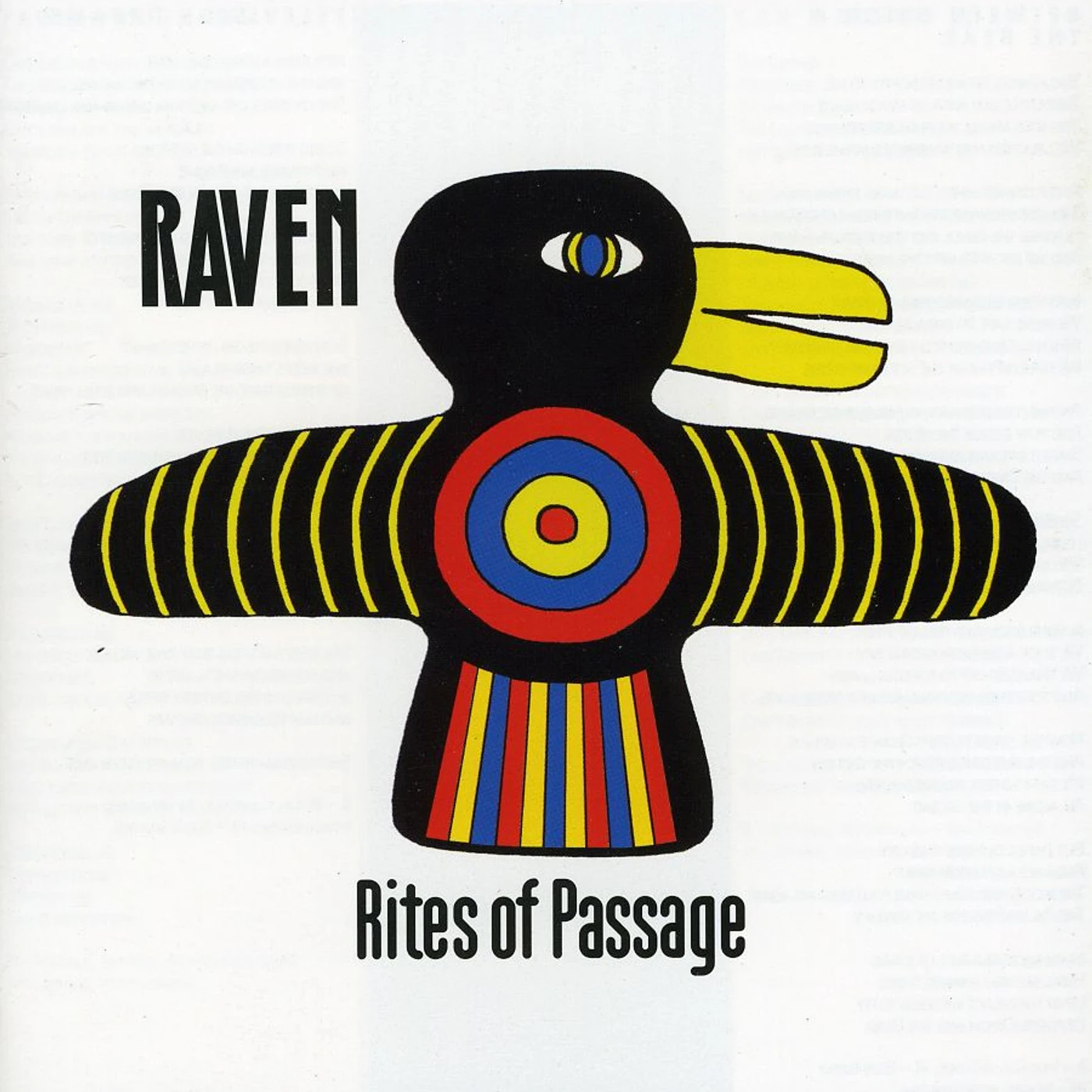 Raven RITES OF PASSAGE CD