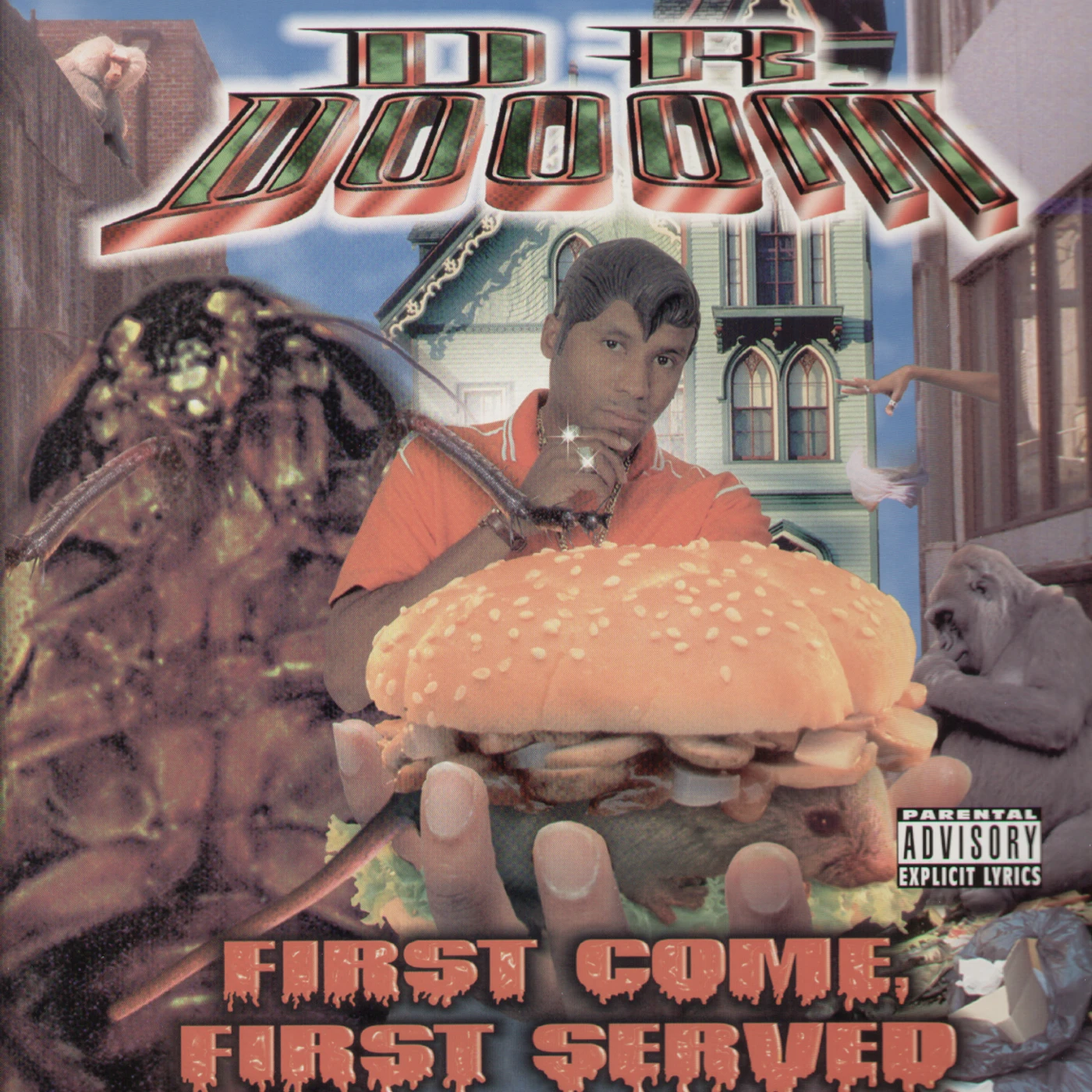 Dr. Dooom FIRST COME FIRST SERVED Vinyl Record