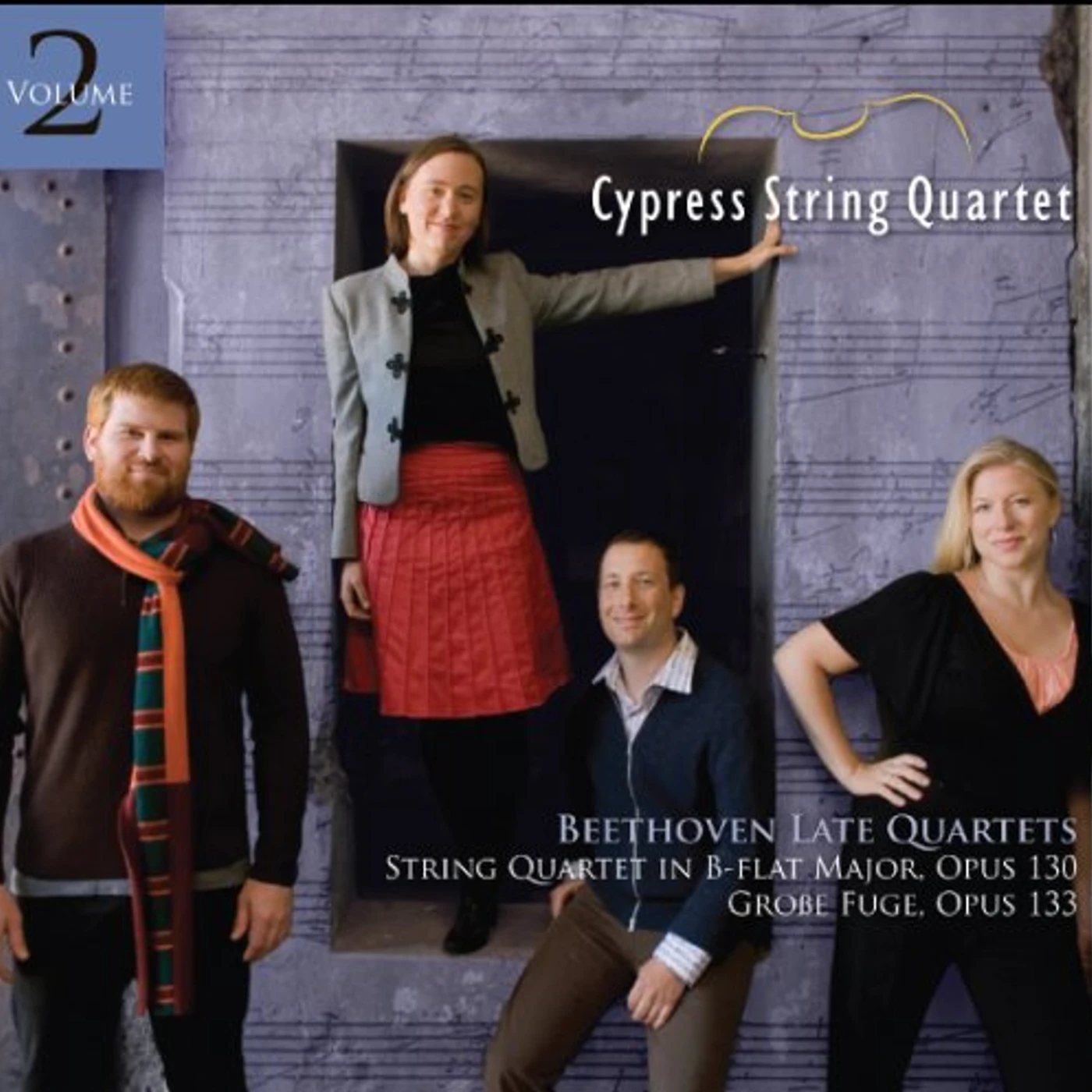 Cypress String Quartet BEETHOVEN LATE QUARTETS 2 CD
