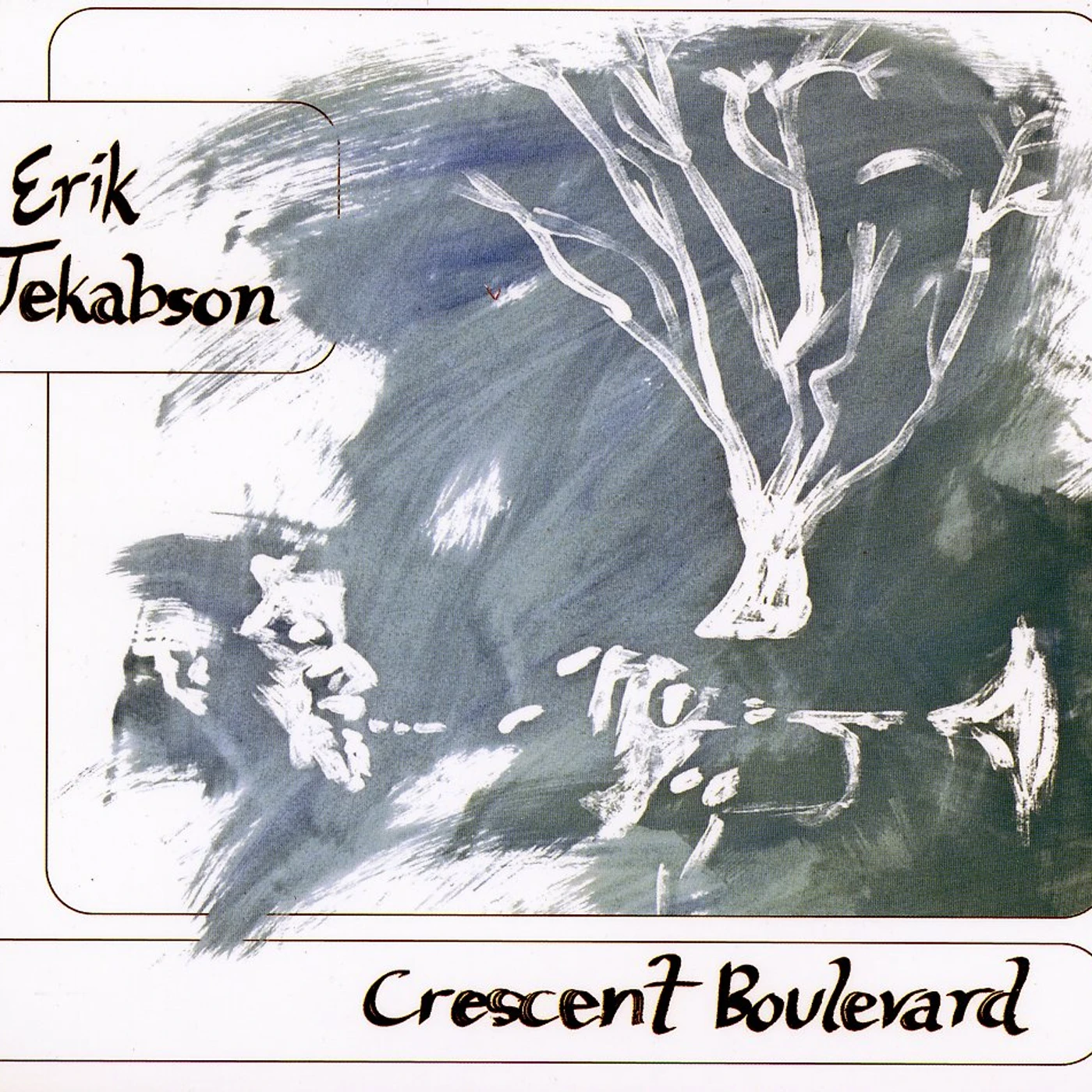 Erik Jekabson CRESCENT BOULEVARD CD