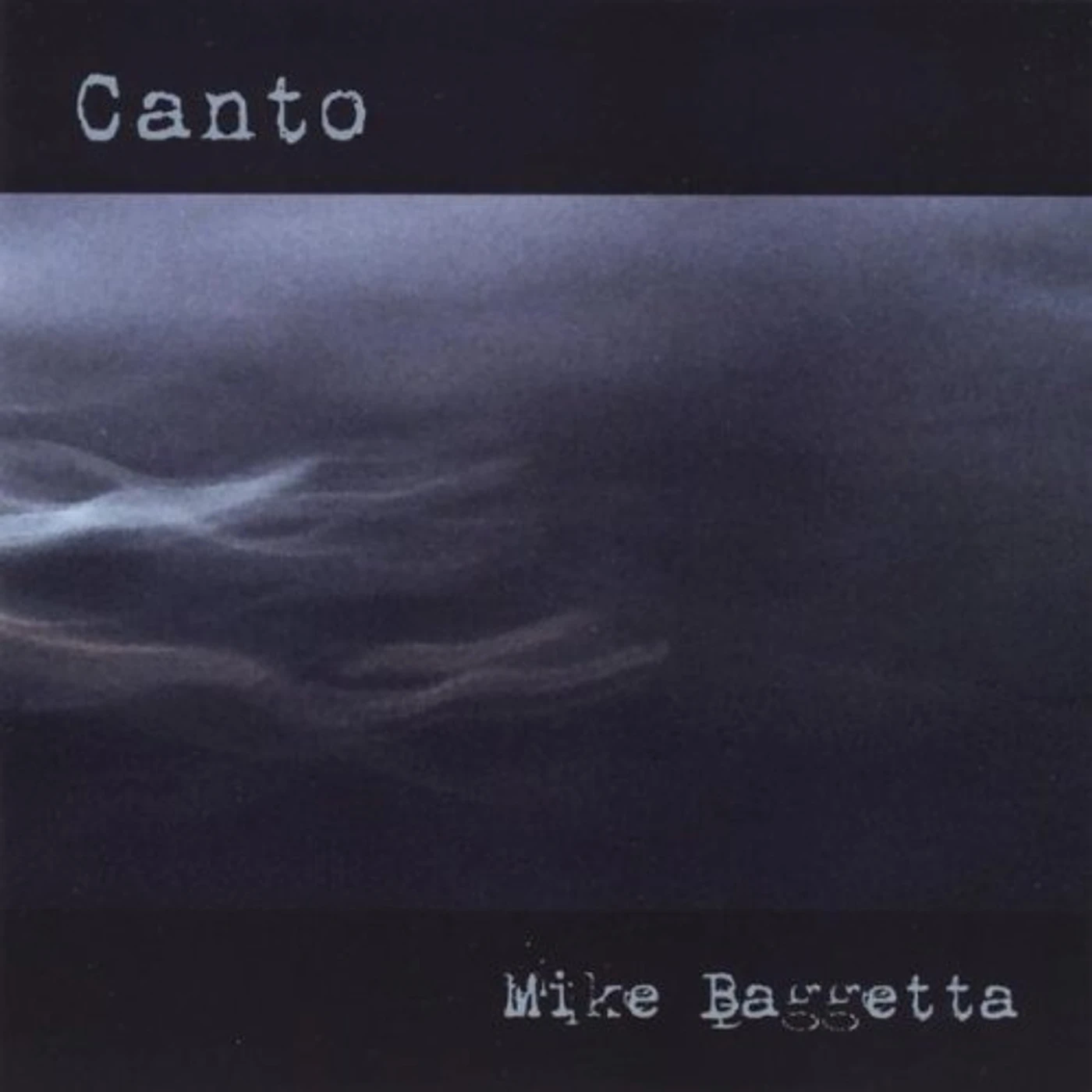 Mike Baggetta CANTO CD