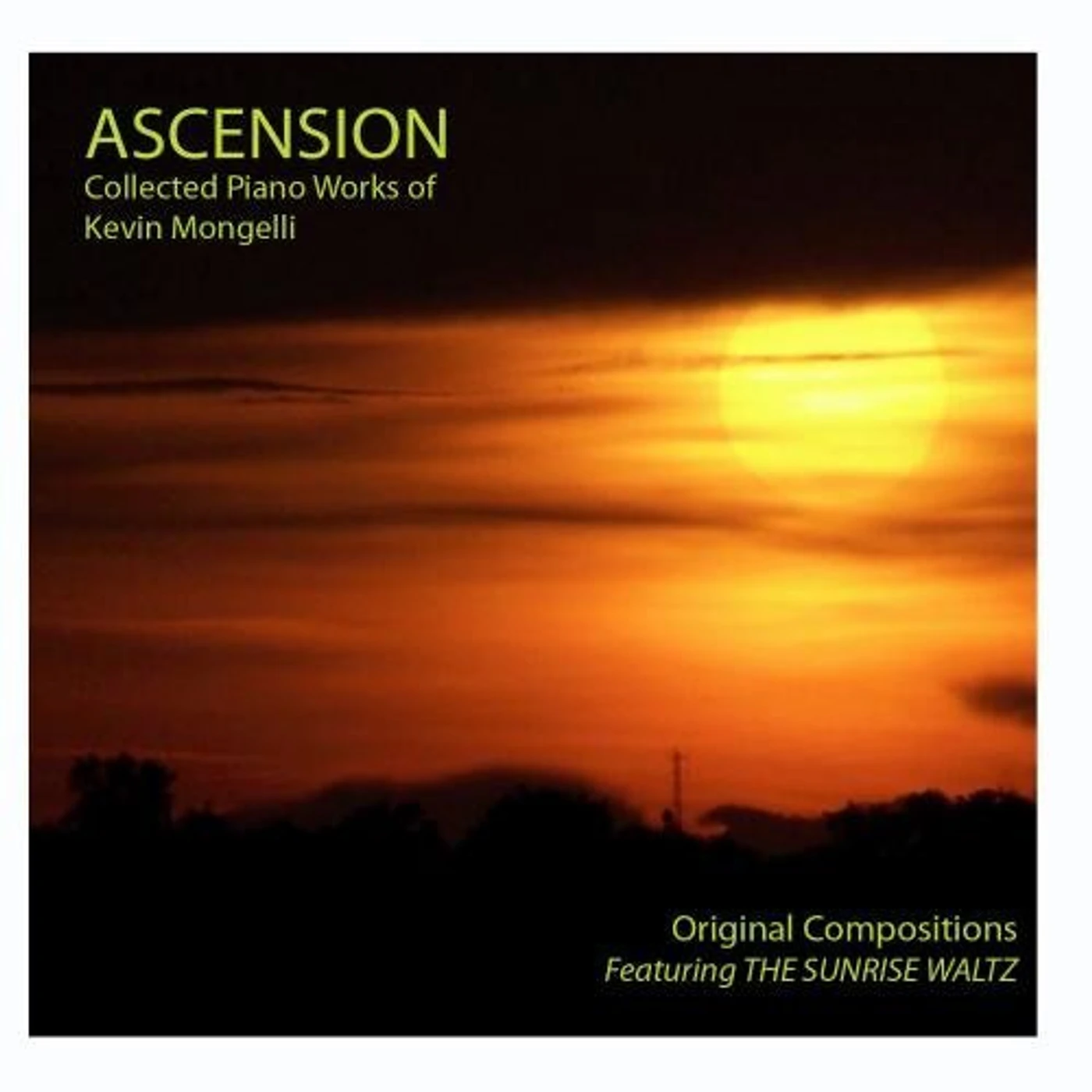 ASCENSION COLLECTED PIANO WORKS OF KEVIN MONGELLI CD