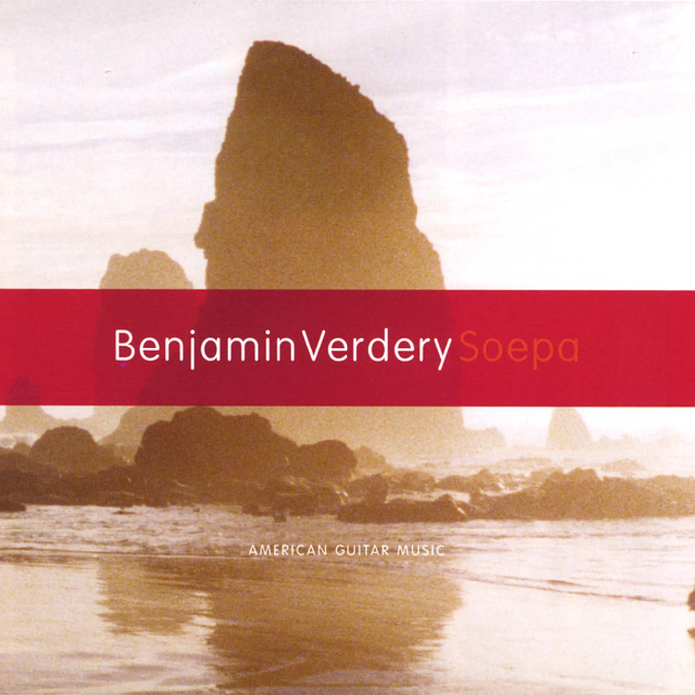 Benjamin Verdery SOEPA: AMERICAN GUITAR MUSIC CD