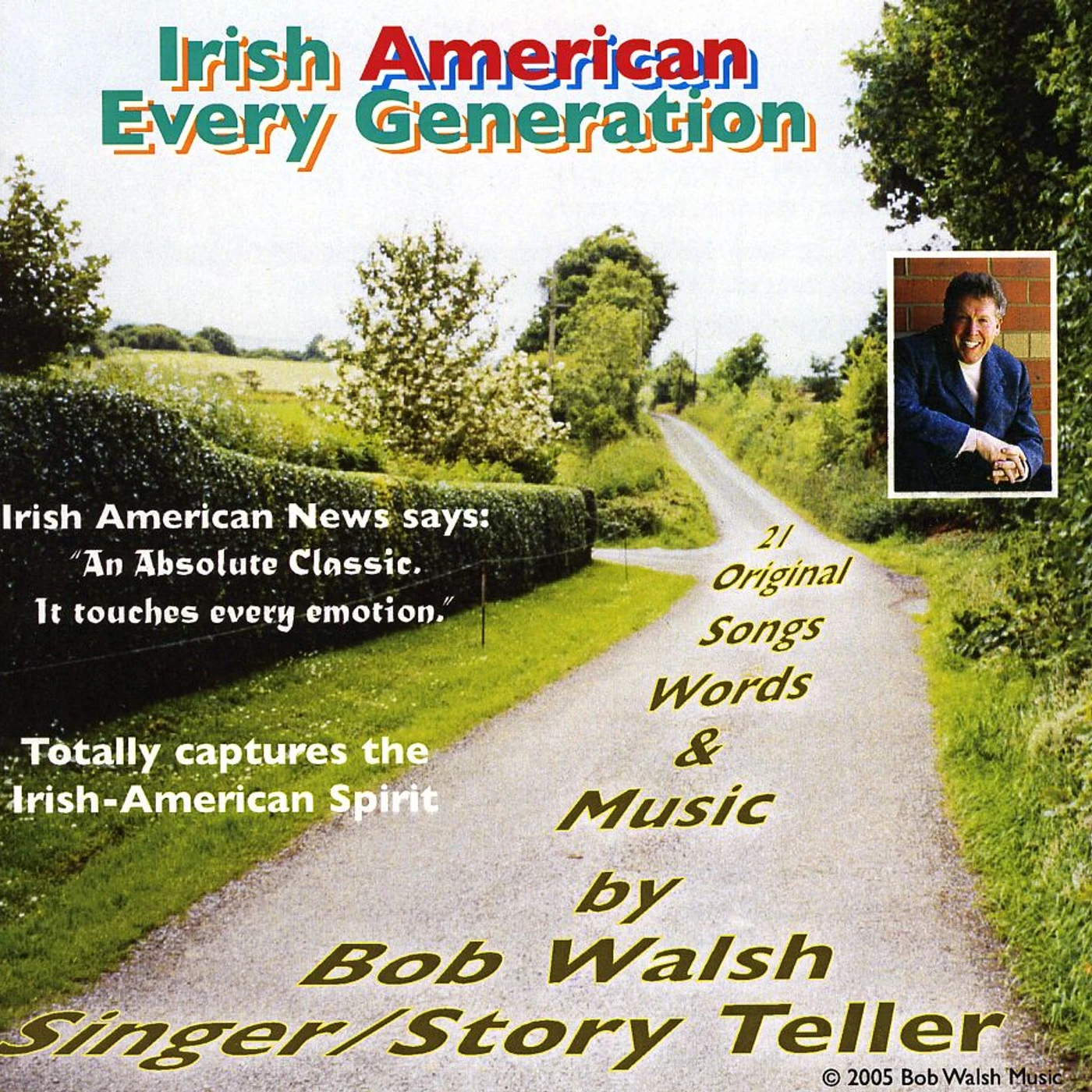 Bob Walsh IRISH AMERICAN-EVERY GENERATION CD