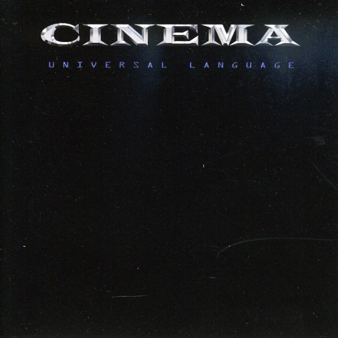 The Cinema UNIVERSAL LANGUAGE CD