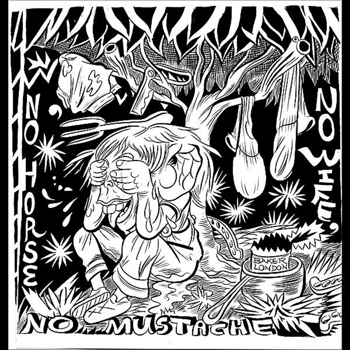 Baker London NO HORSE NO WIFE NO MUSTACHE CD