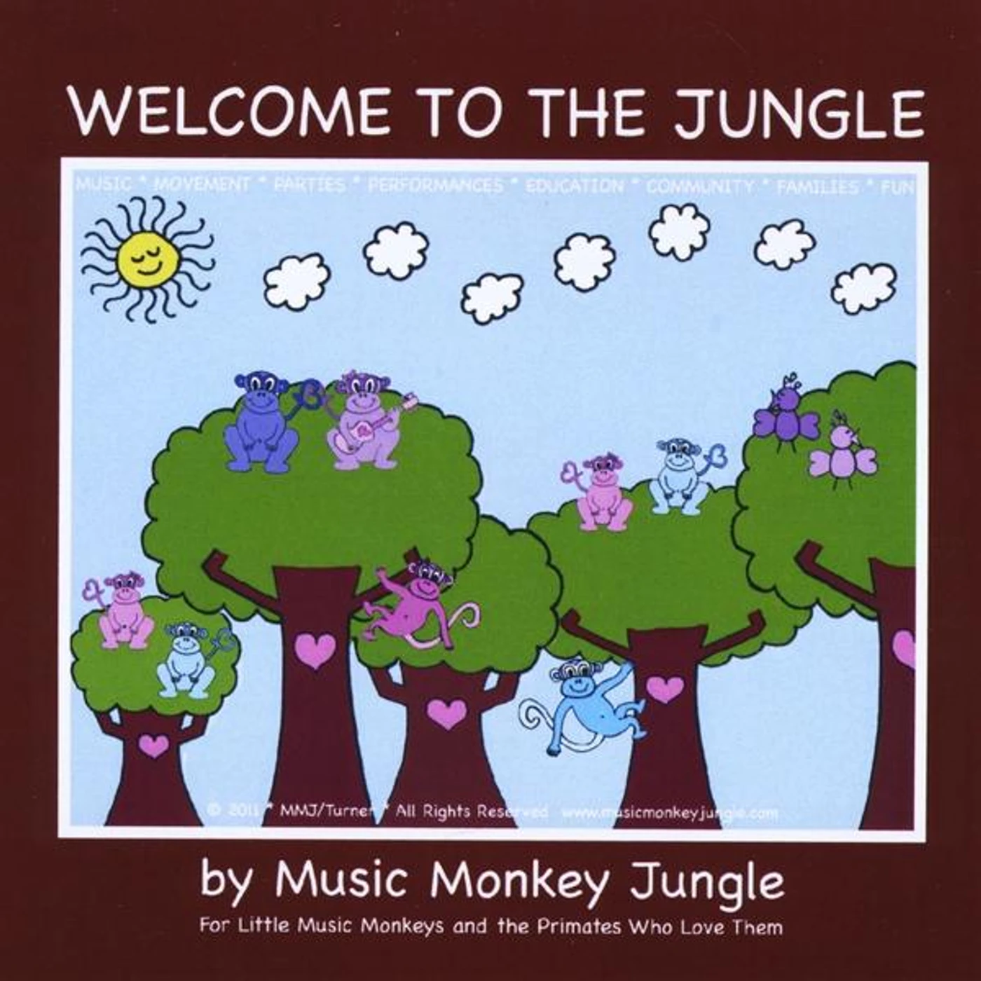 Music Monkey Jungle WELCOME TO THE JUNGLE CD