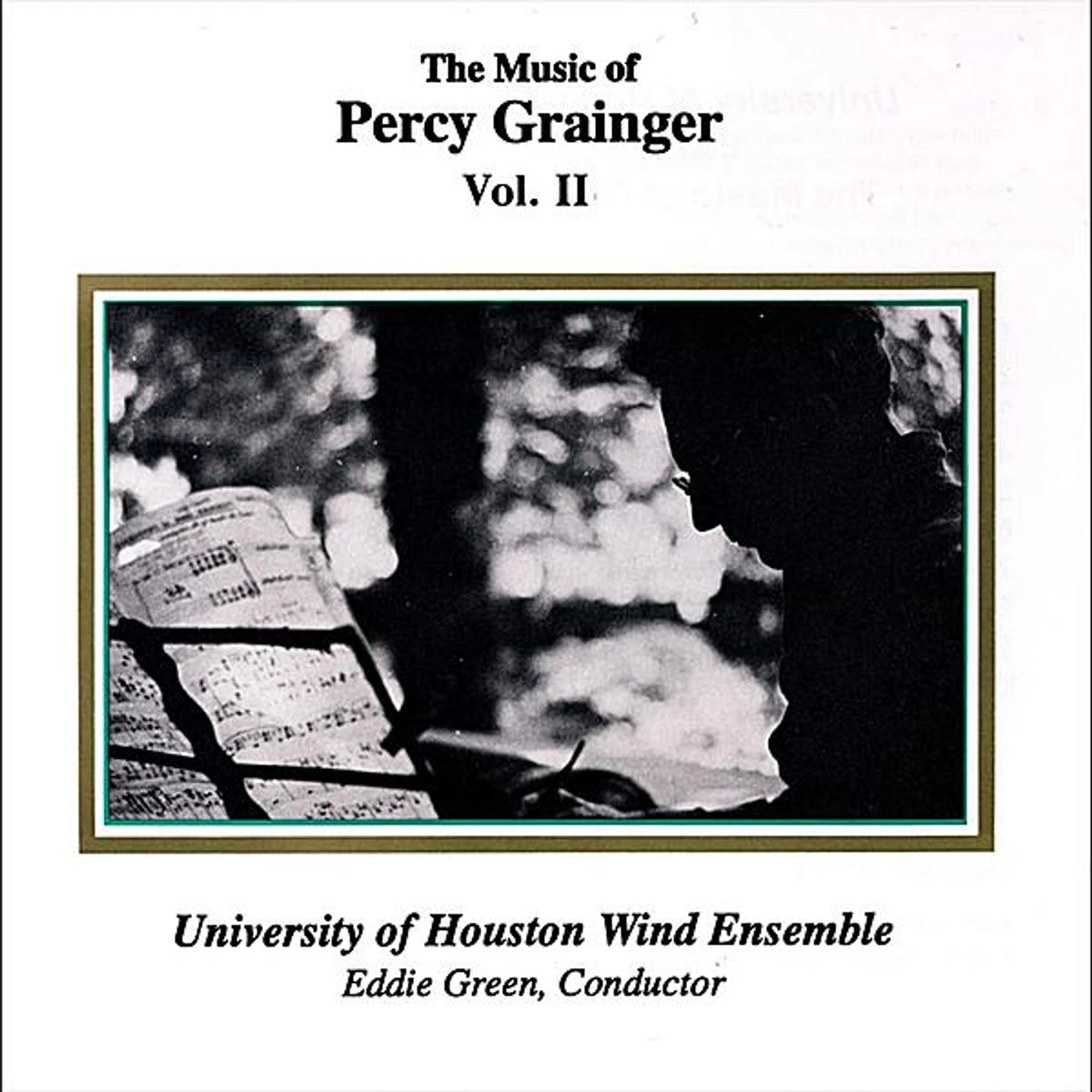 University of Houston Wind Ensemble MUSIC OF PERCY GRAINGER VOL. 2 CD