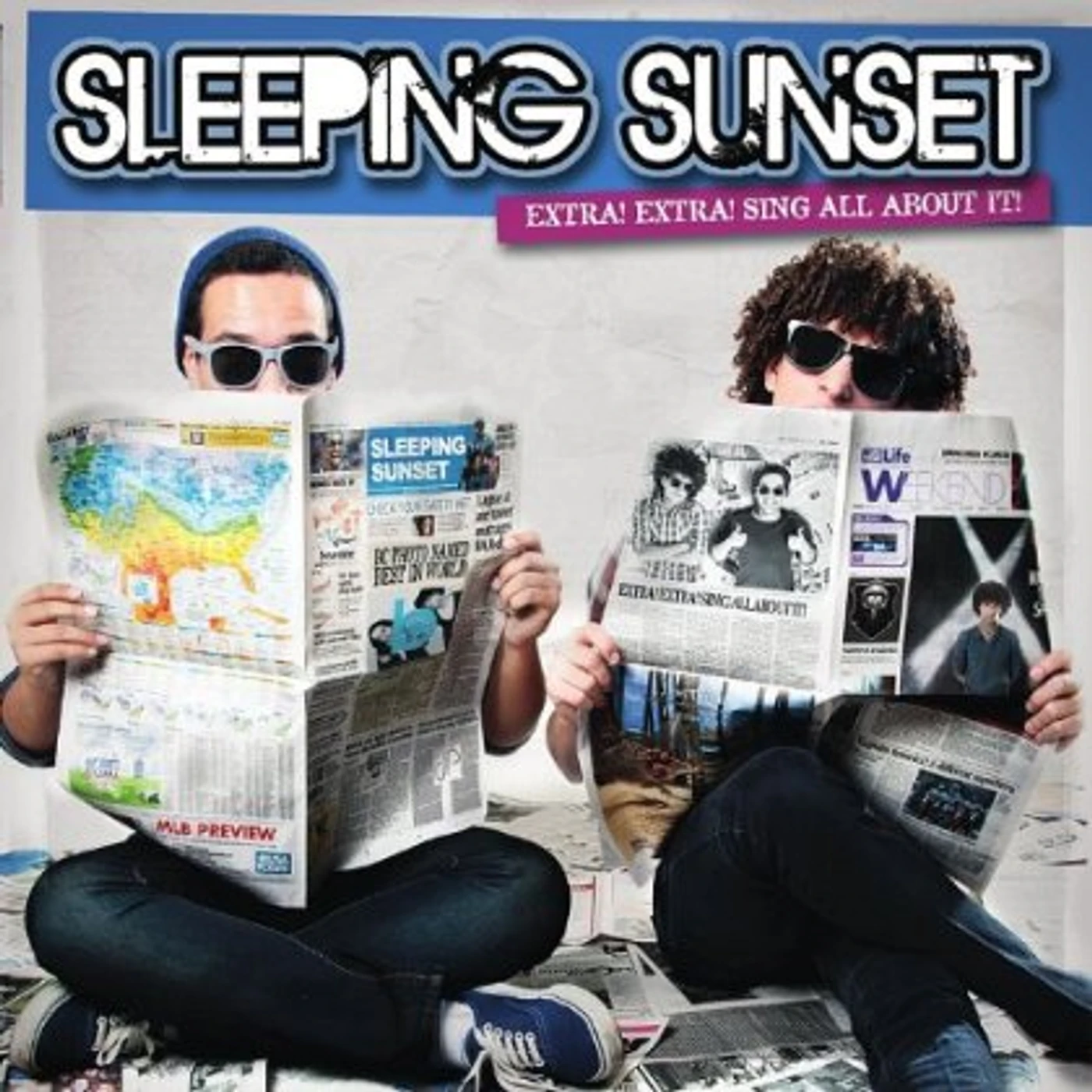 Sleeping Sunset EXTRA! EXTRA! SING ALL ABOUT IT! CD