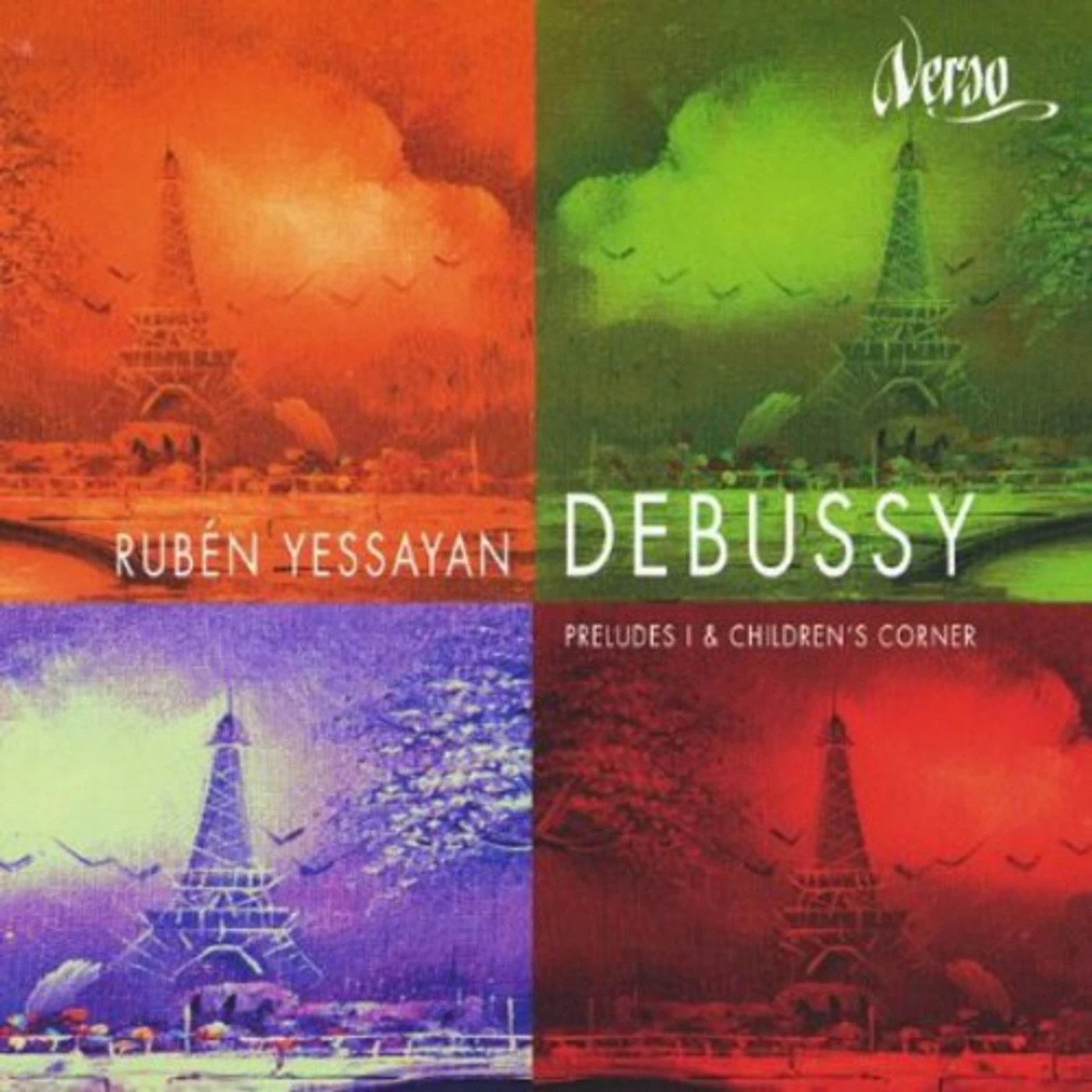 Ruben Yessayan CLAUDE DEBUSSY-PRELUDES I & CHILDREN'S CORNER CD